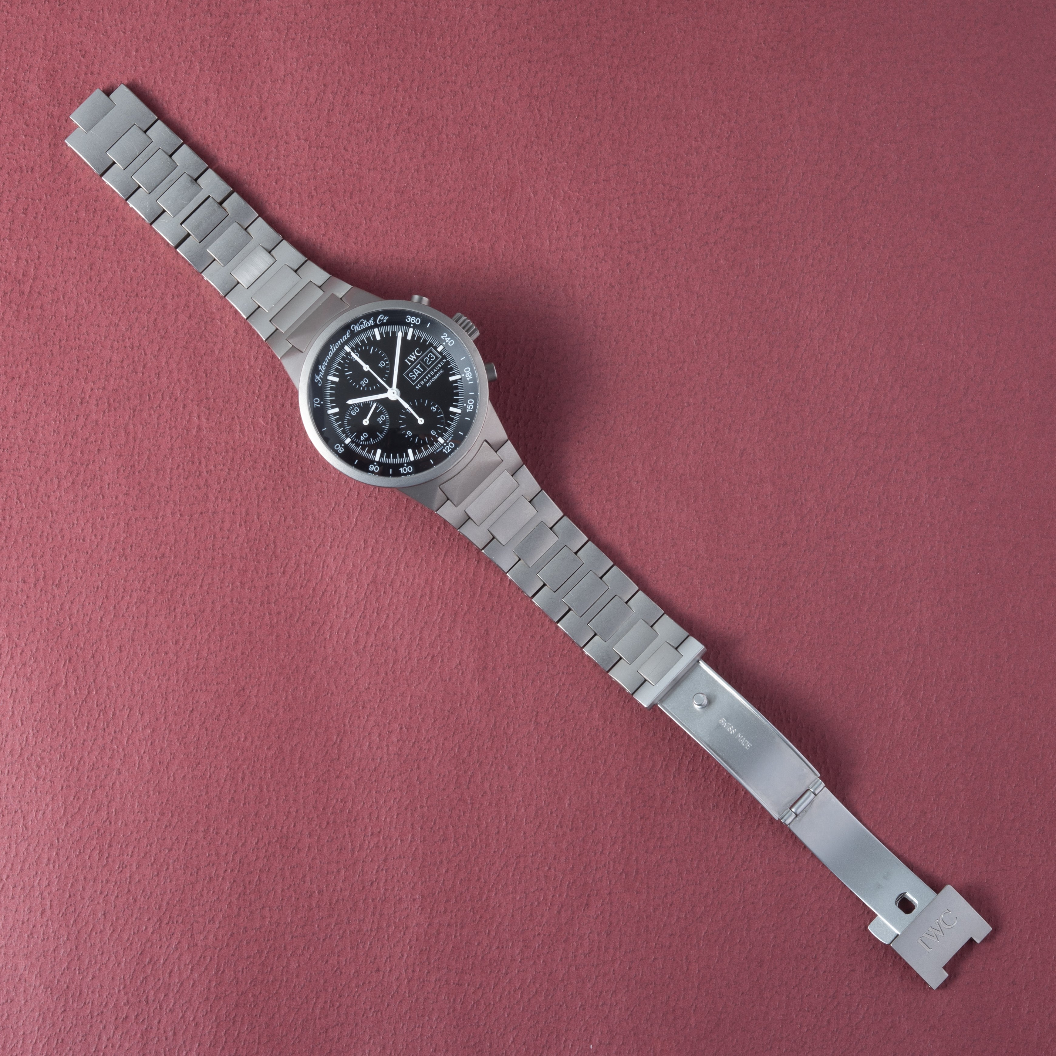 IWC GSTクロノグラフ 2000年製 Ref.3707 チタン 自動巻き