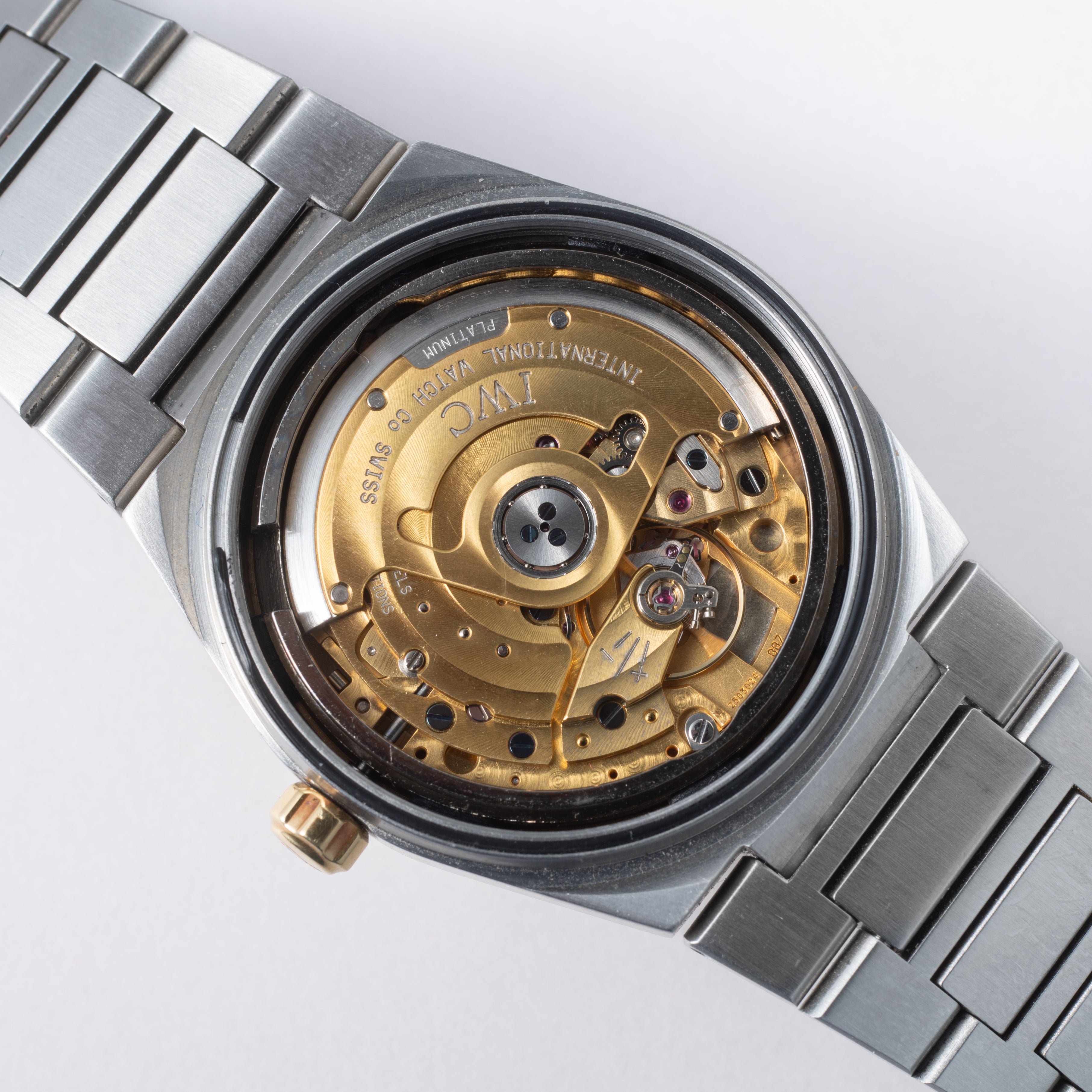 IWC インヂュニア 1993年製 Ref.3521 コンビ ジェンタデザイン 耐磁時計 自動巻きクロノメーター