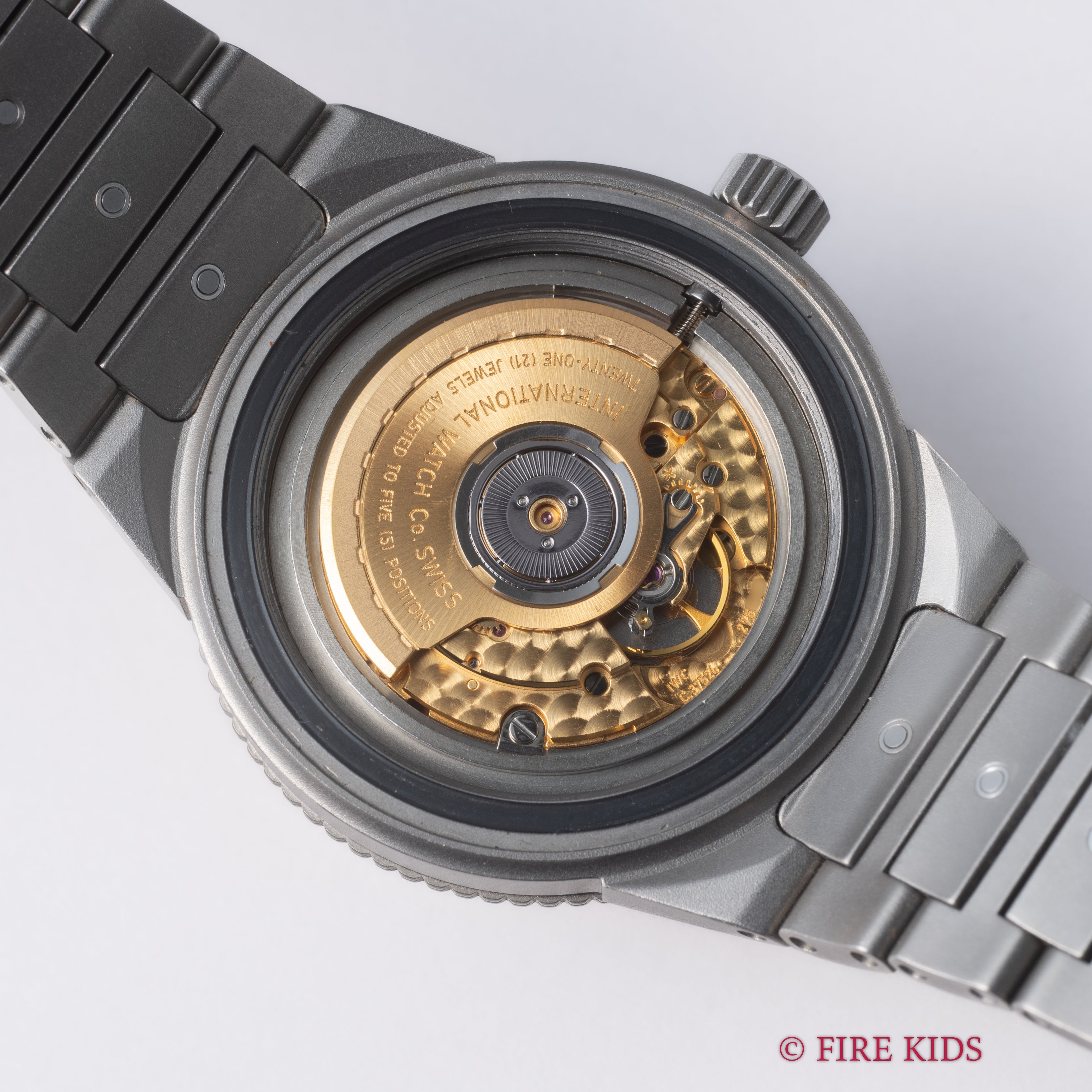 IWC 2000年製(平成12年製) アクアタイマー 2000m防水 チタン オールトリチウム 純正ブレス