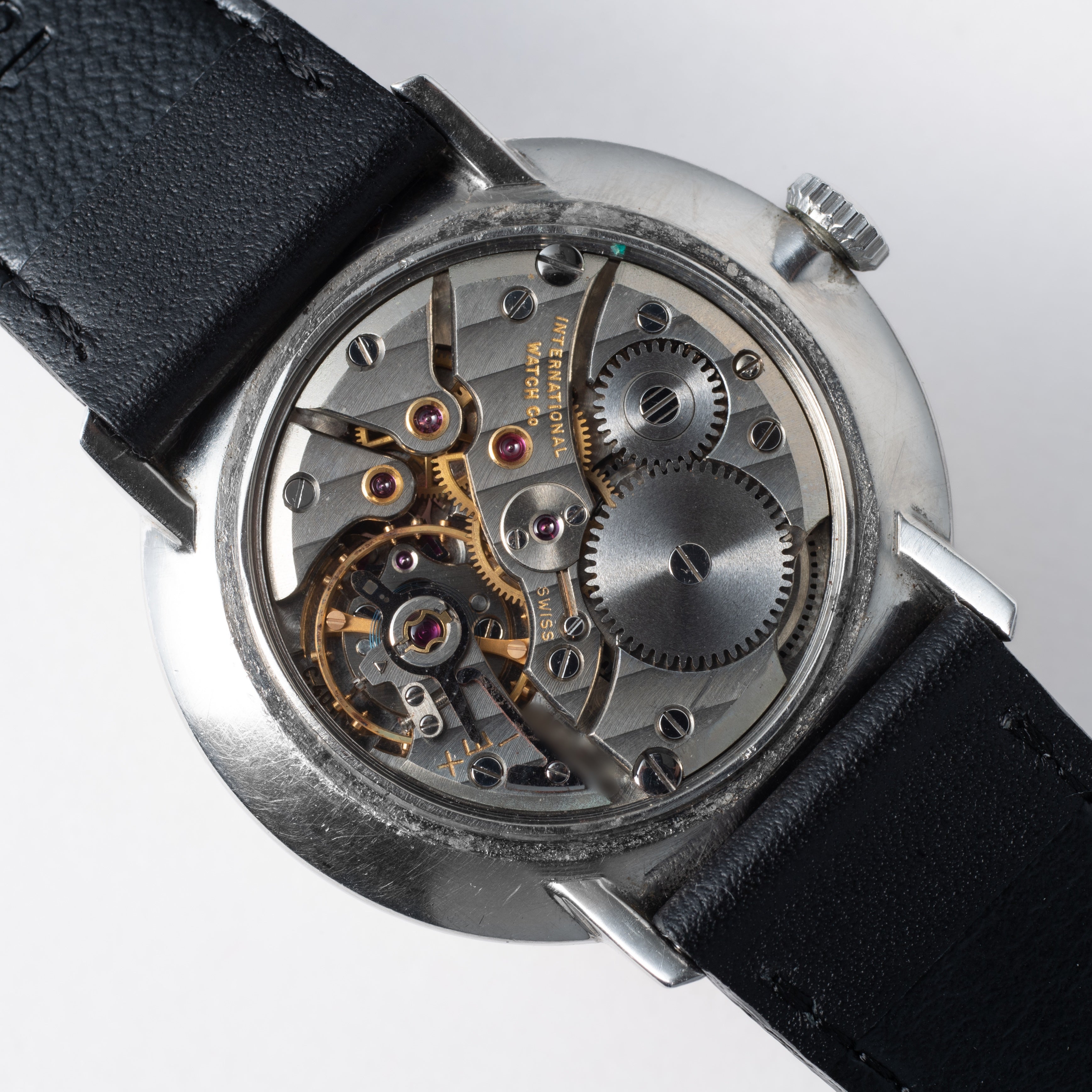 IWC ラウンドケース 1961年製 手巻き Cal.401