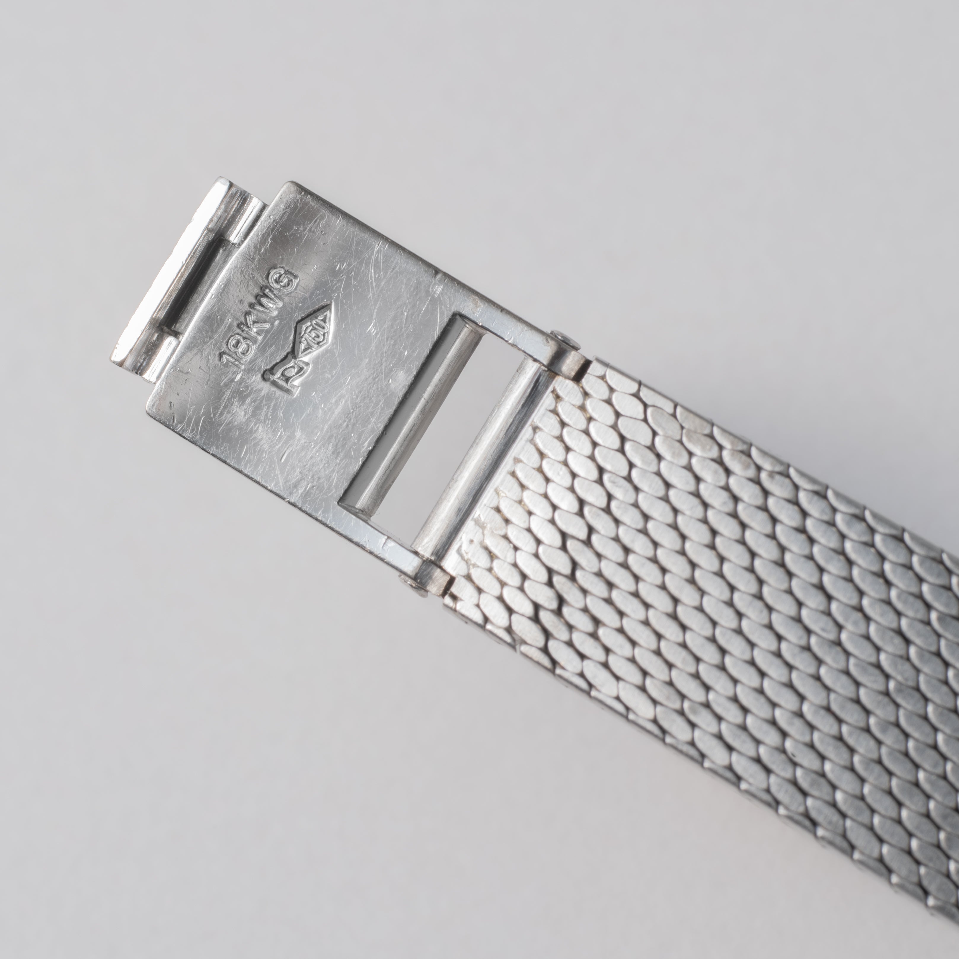 SEIKO 1974年製 18金無垢ホワイトゴールドレディースウオッチ 手巻き