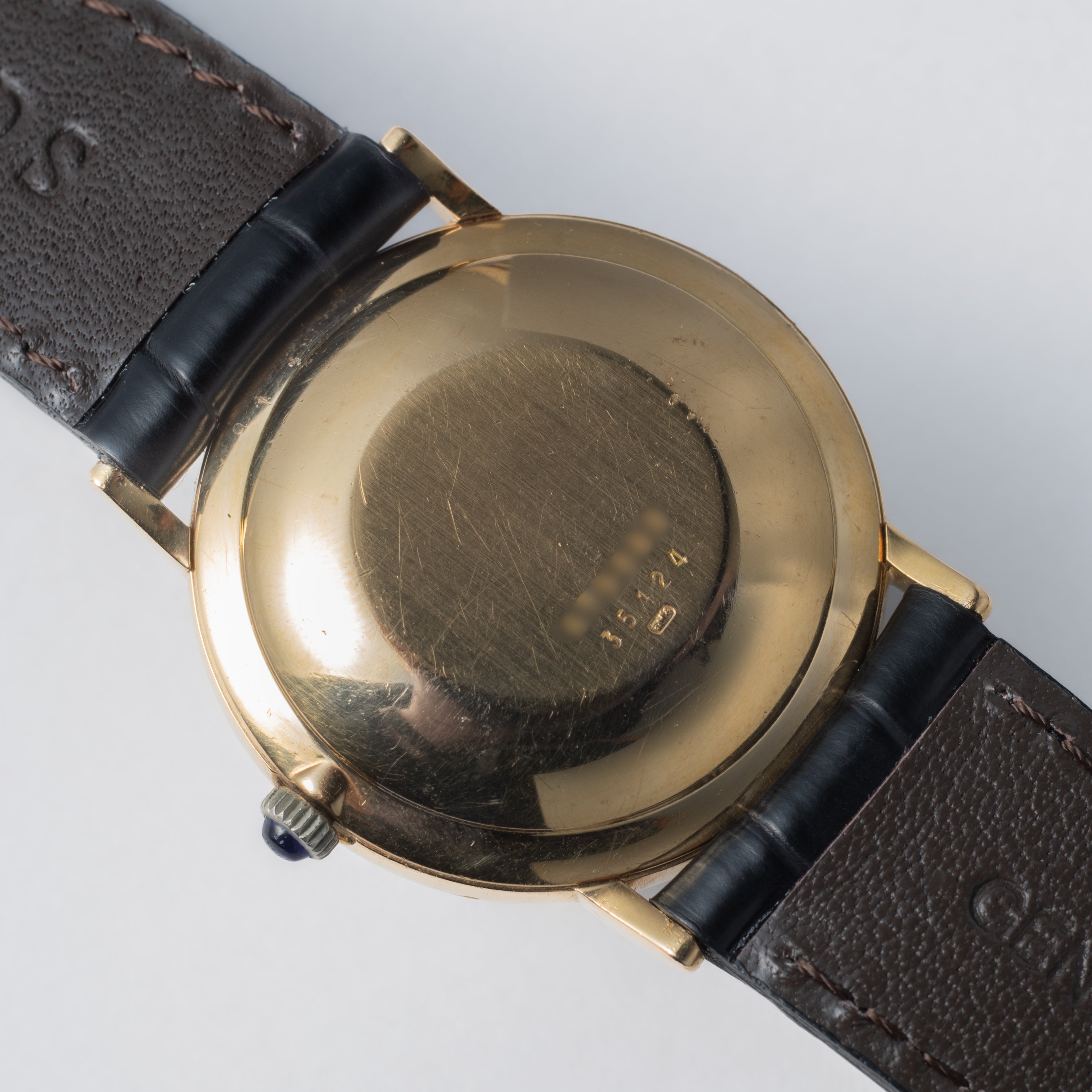 ボーム&メルシエ 18金無垢ボウマチック 18KYG ブラック 自動巻き