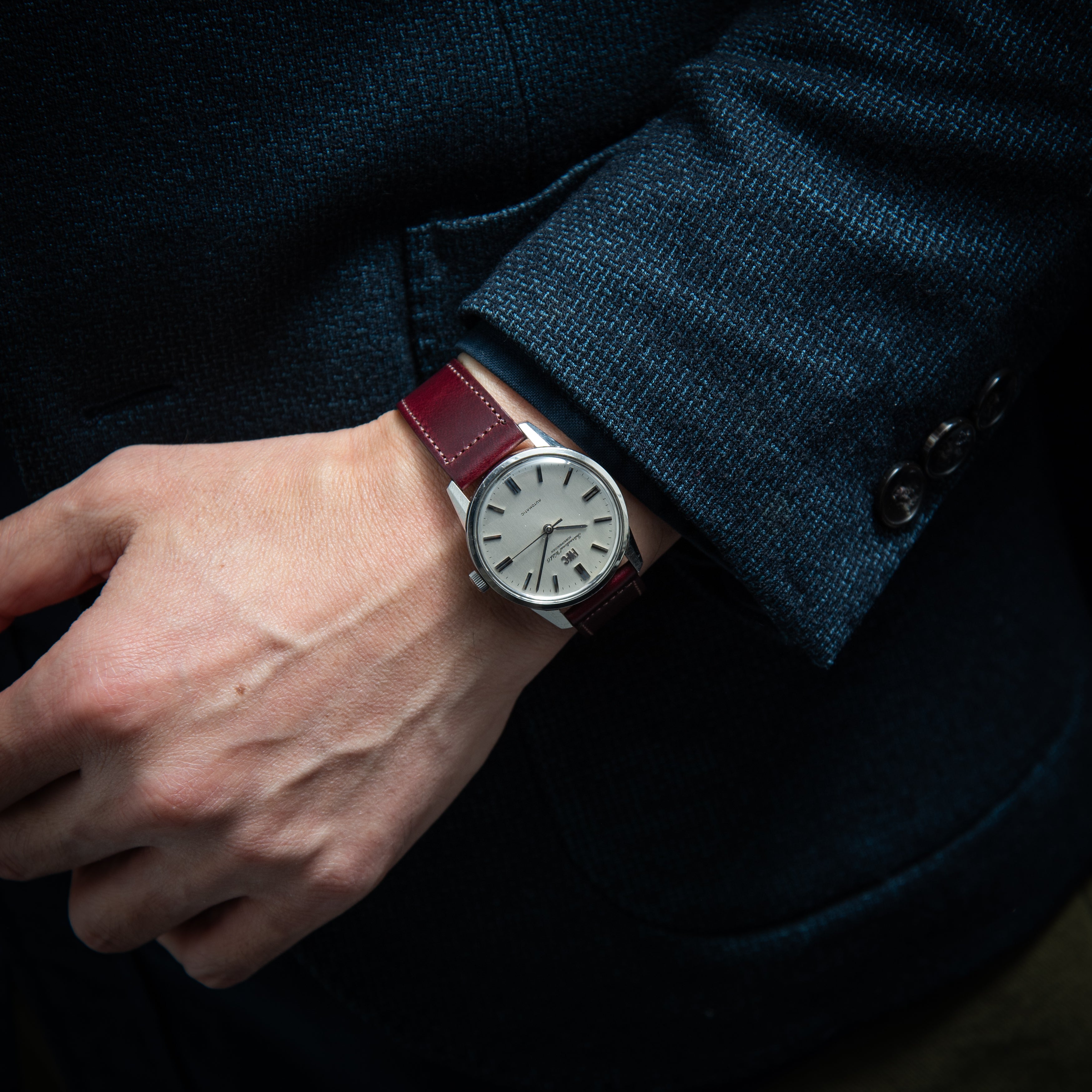 IWC ラウンドケース オートマチック 1972年製 Ref.R810AD ノンデイト ペラトン式自動巻き Cal.854B