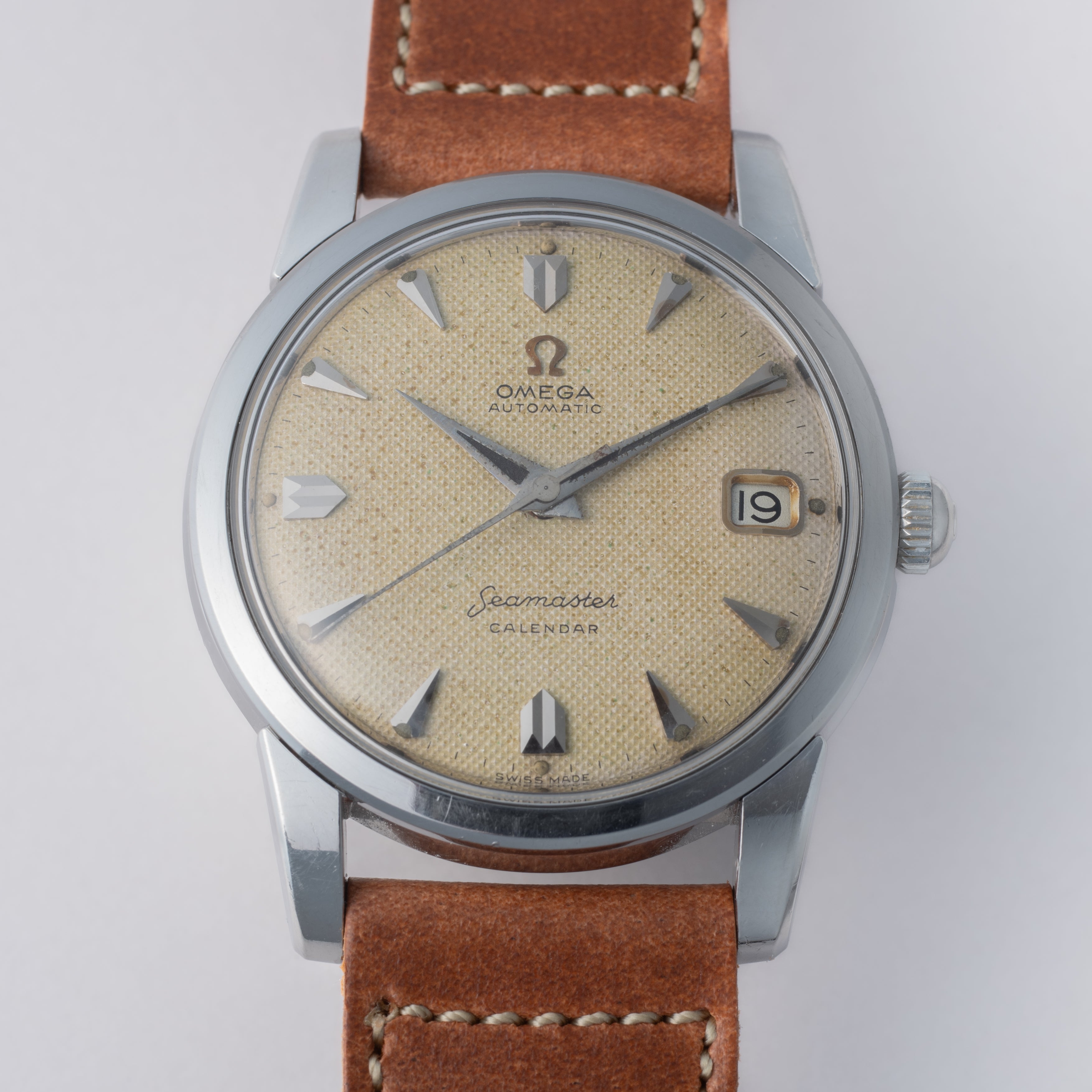 オメガ シーマスターカレンダー 1958年製 オリジナルギョウシェダイヤル