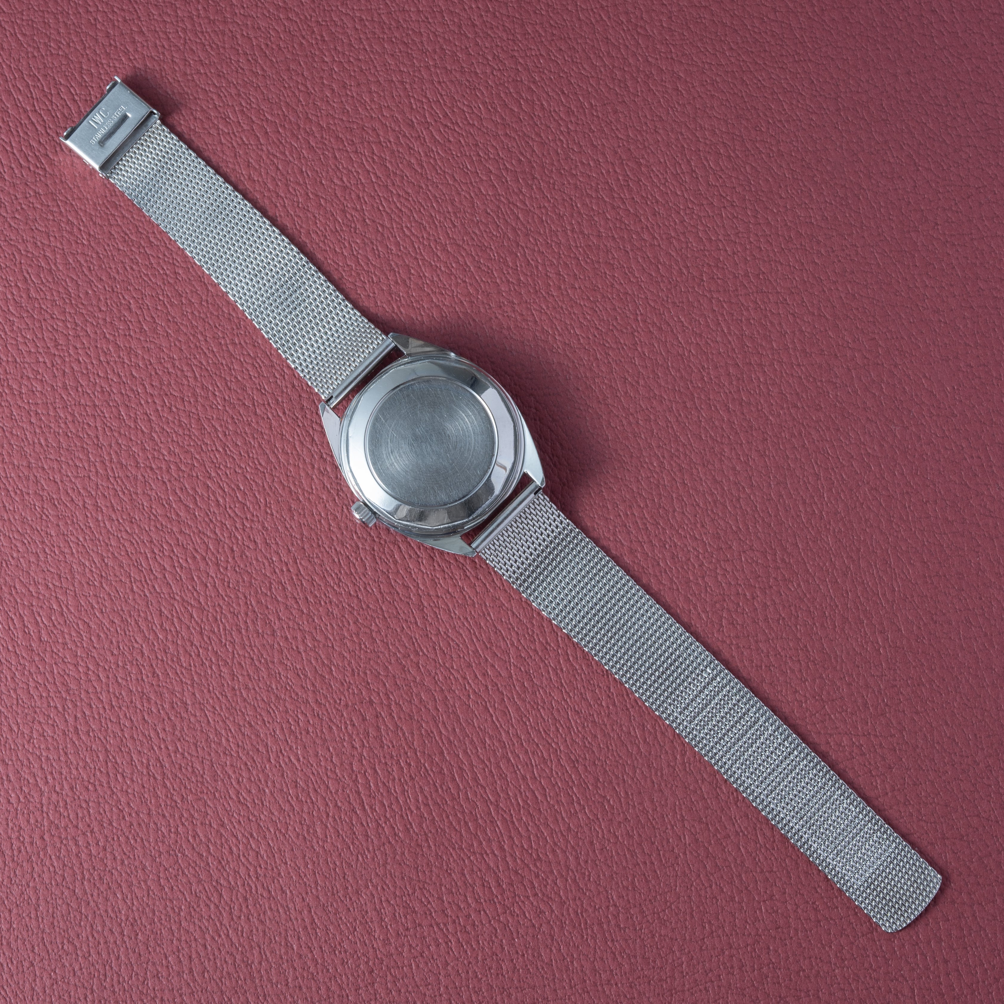 IWC ヨットクラブ 1971年製 純正メッシュブレス ホワイトローマン