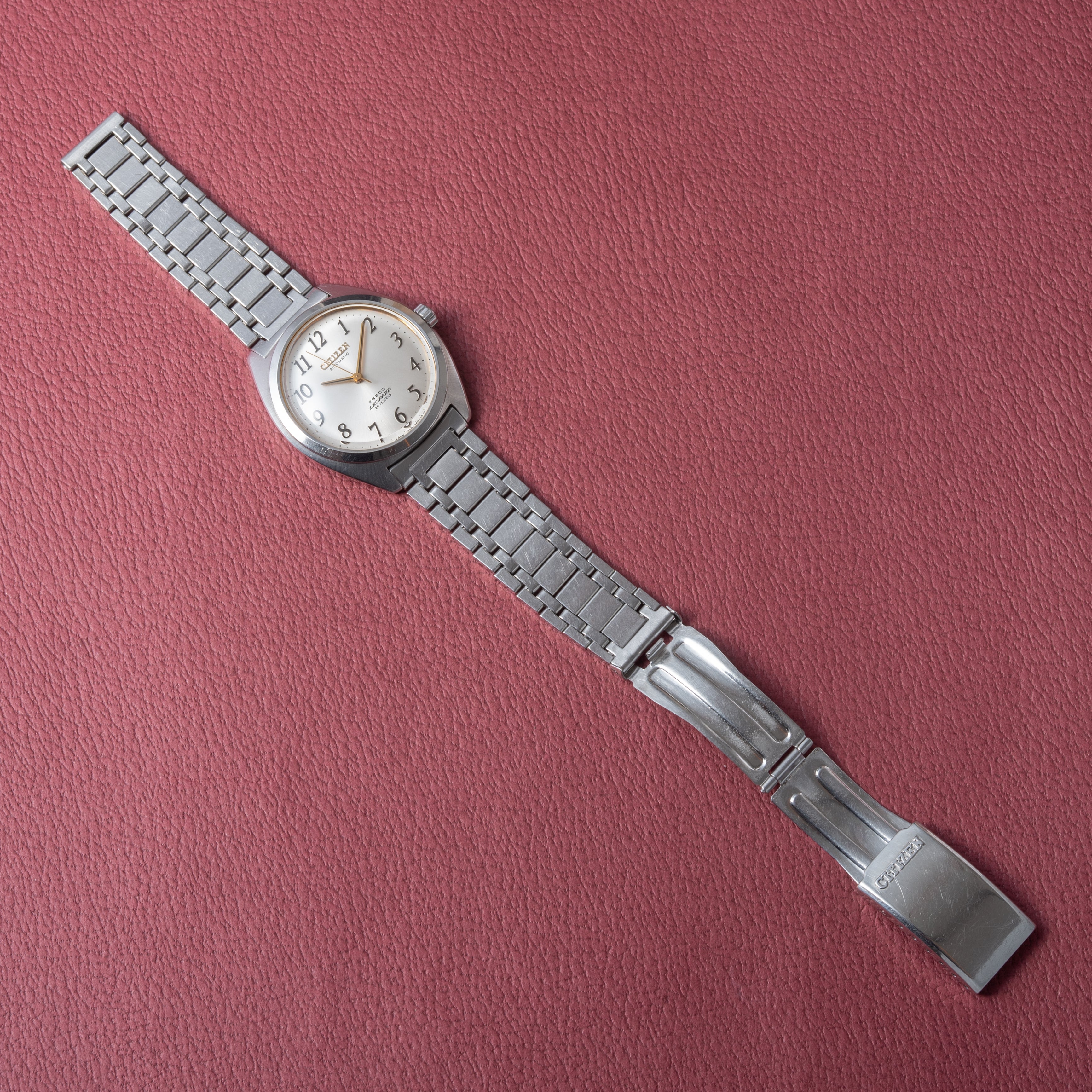 シチズン レオパール アラビア 1974年製 Ref.4-7600-1B-Y ハイビート自動巻き