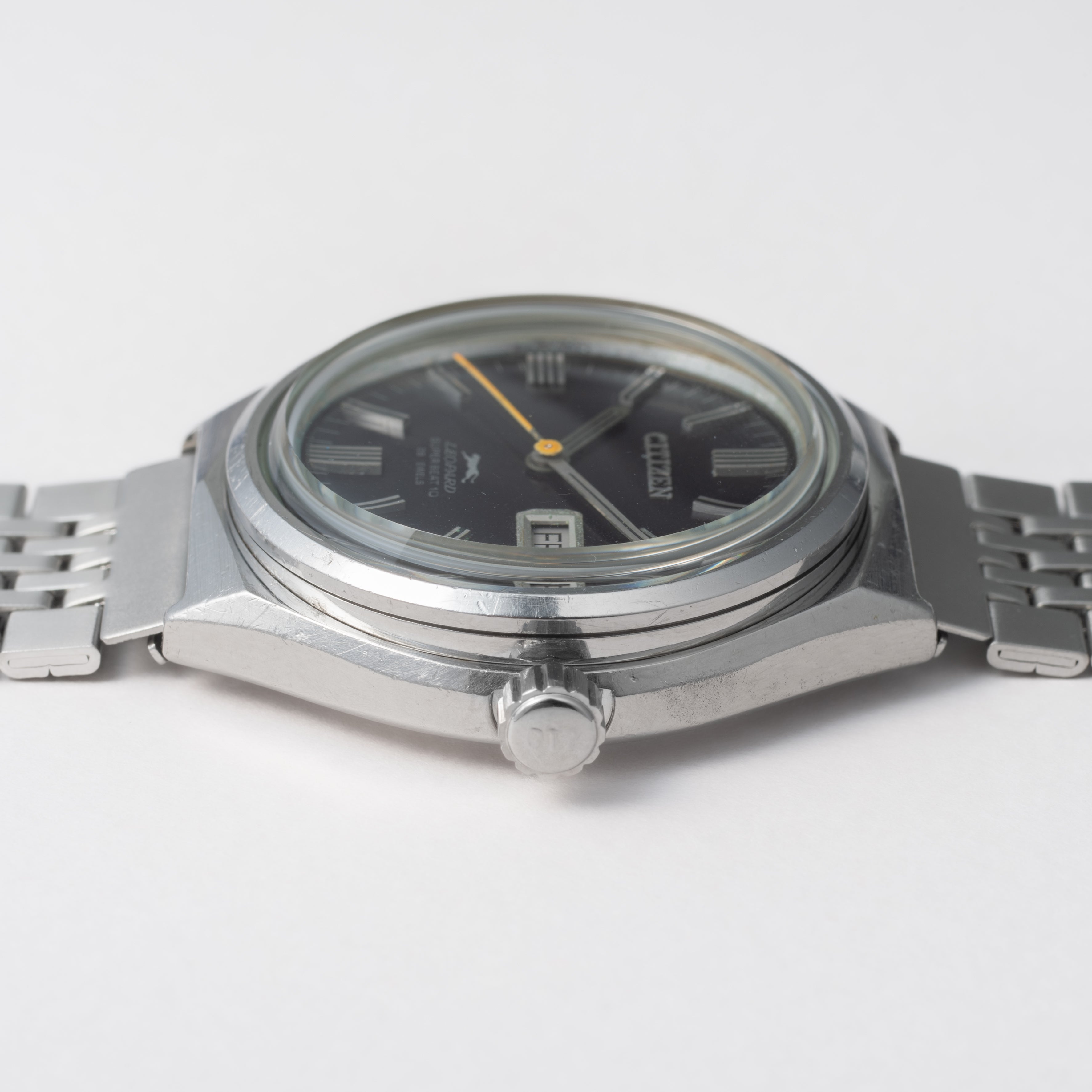 シチズン レオパール スーパービート10 1970年製/昭和45年製 Ref.4-720695 Y ブラックダイヤル