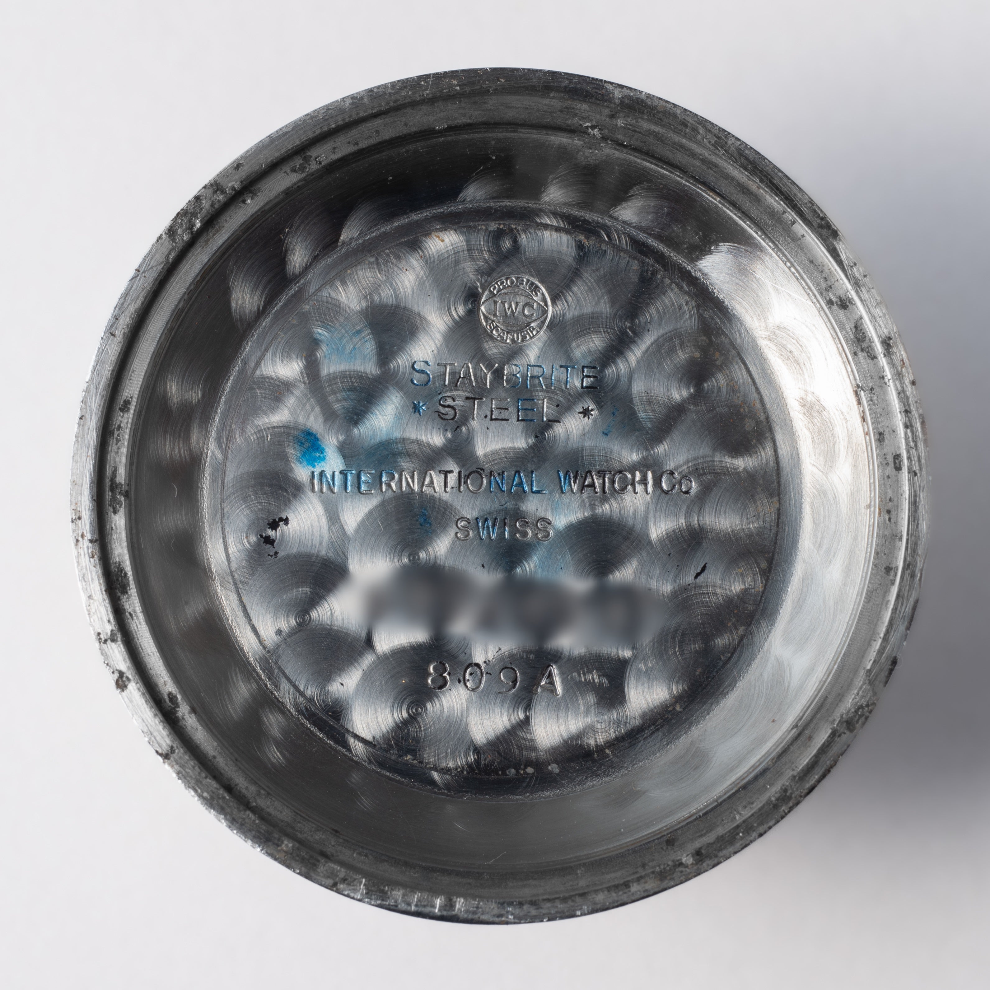 IWC ラウンドケース 1963年製 Ref.809A ペラトン式自動巻き Cal.8541