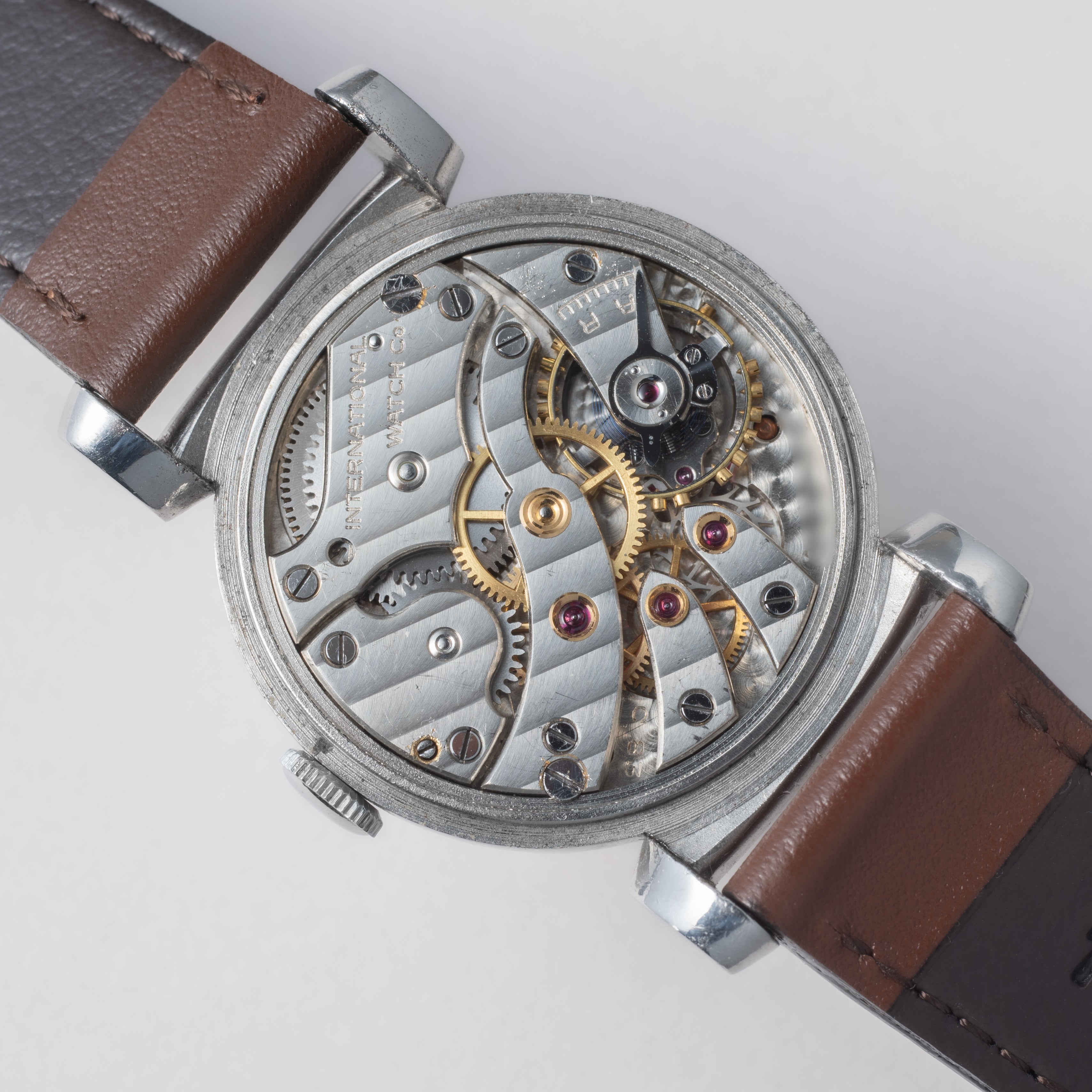 IWC 1938年製 フレキシブルラグ 手巻 Cal.83 ステイブライトケース オリジナルアラビアダイヤル