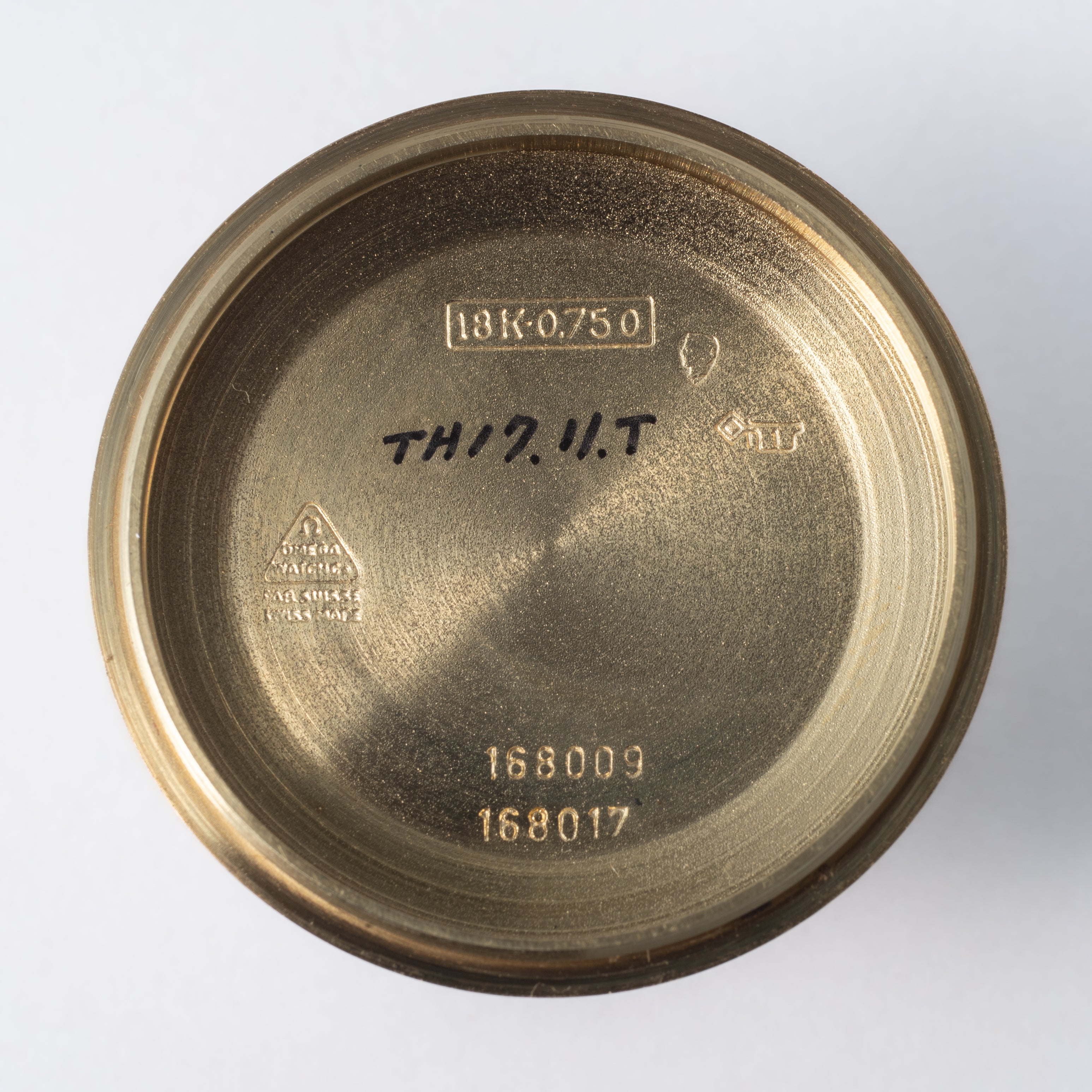 オメガ 18金無垢コンステレーション11Pダイヤ ジェンタデザイン初期型 1966年製 Cal. 561 自動巻き 尾錠付き