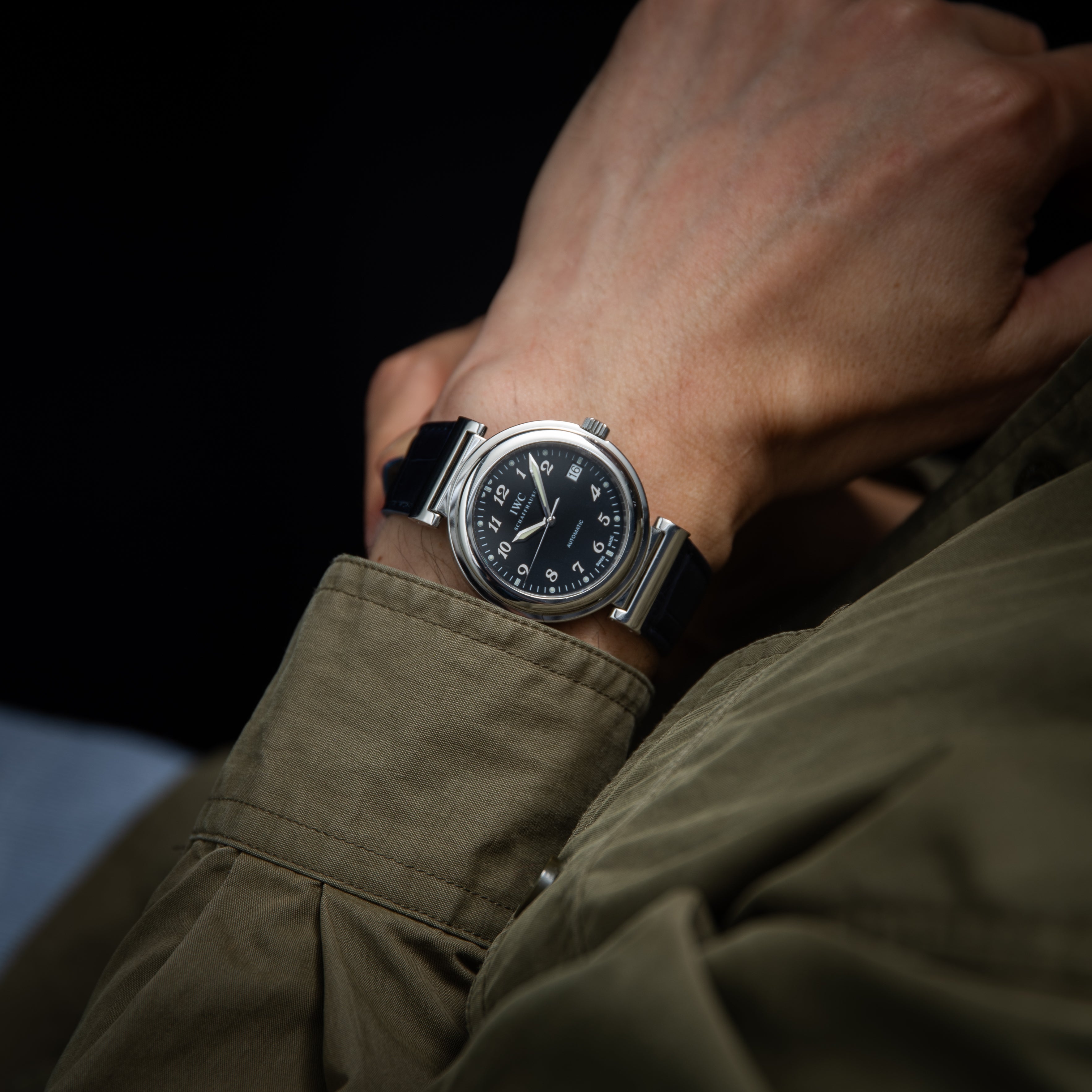 IWC ダ・ヴィンチ ブラックアラビアダイヤル 1998年製 ハイビート自動巻き