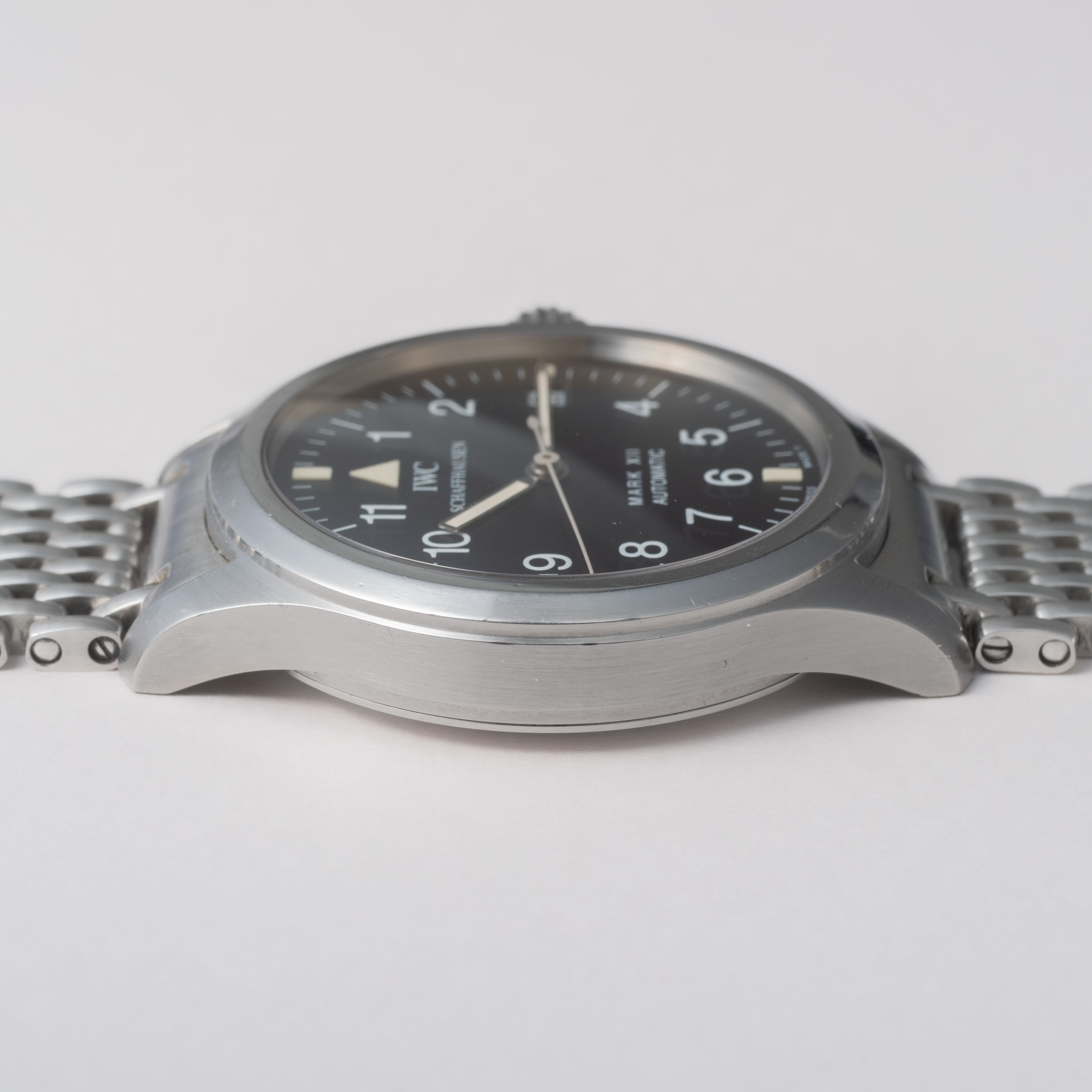 IWC マーク12 1996年製 Cal.884/2 Ref.3241 自動巻き 純正ブレス 箱、ギャランティカード付き