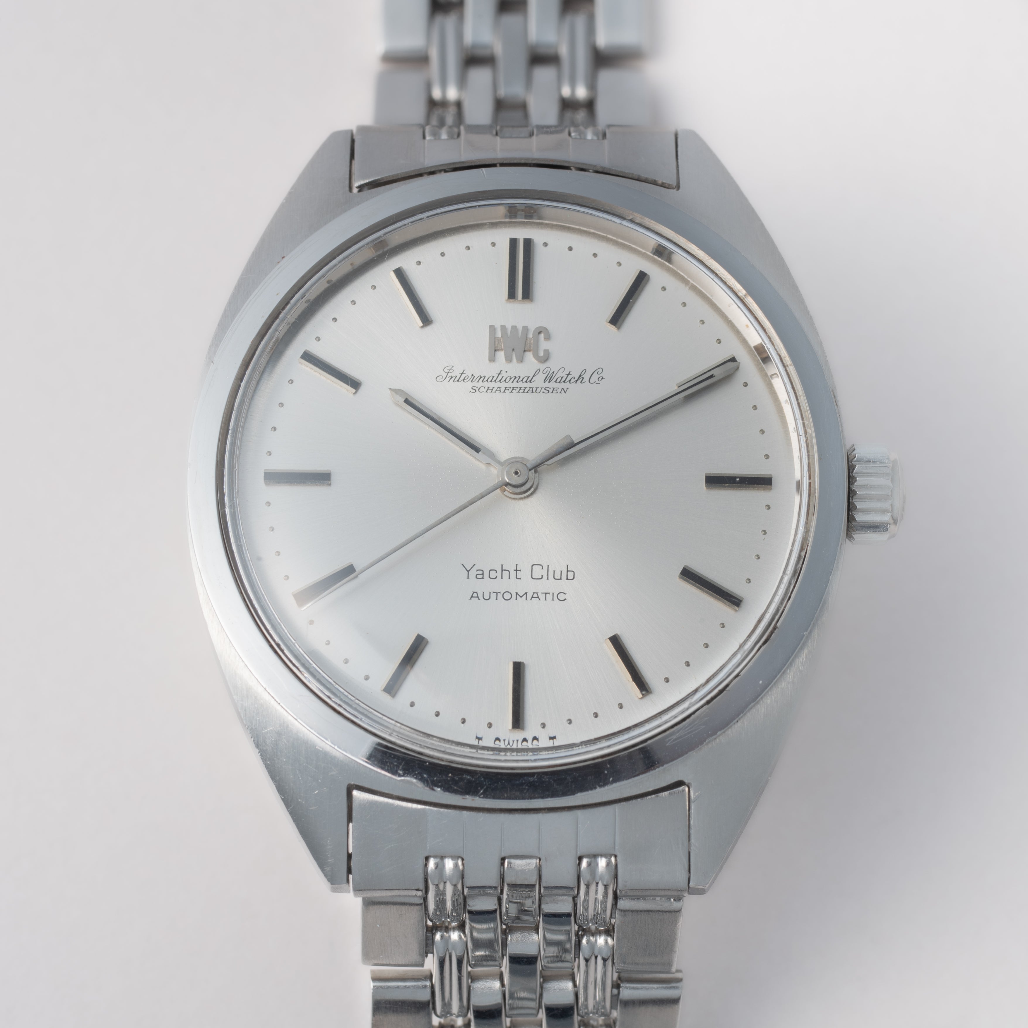 IWC ヨットクラブ 1967年製 Ref.R811A ノンデイト 純正ゲイフレアーブレス