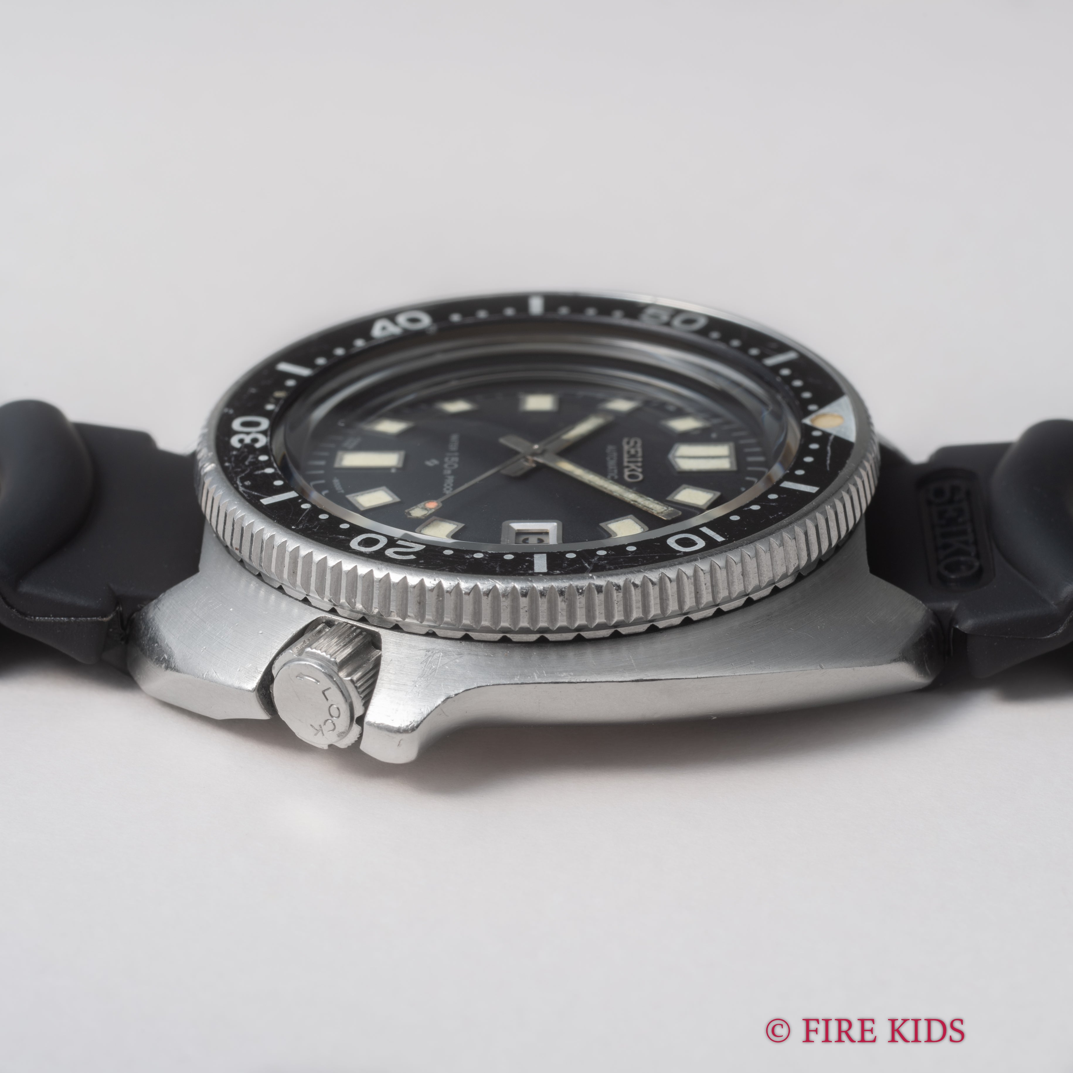 セイコー 150mダイバー 2nd後期最初期型 ウエムラダイバー 1970年製(昭和45年製) 自動巻き Ref.6105-8110