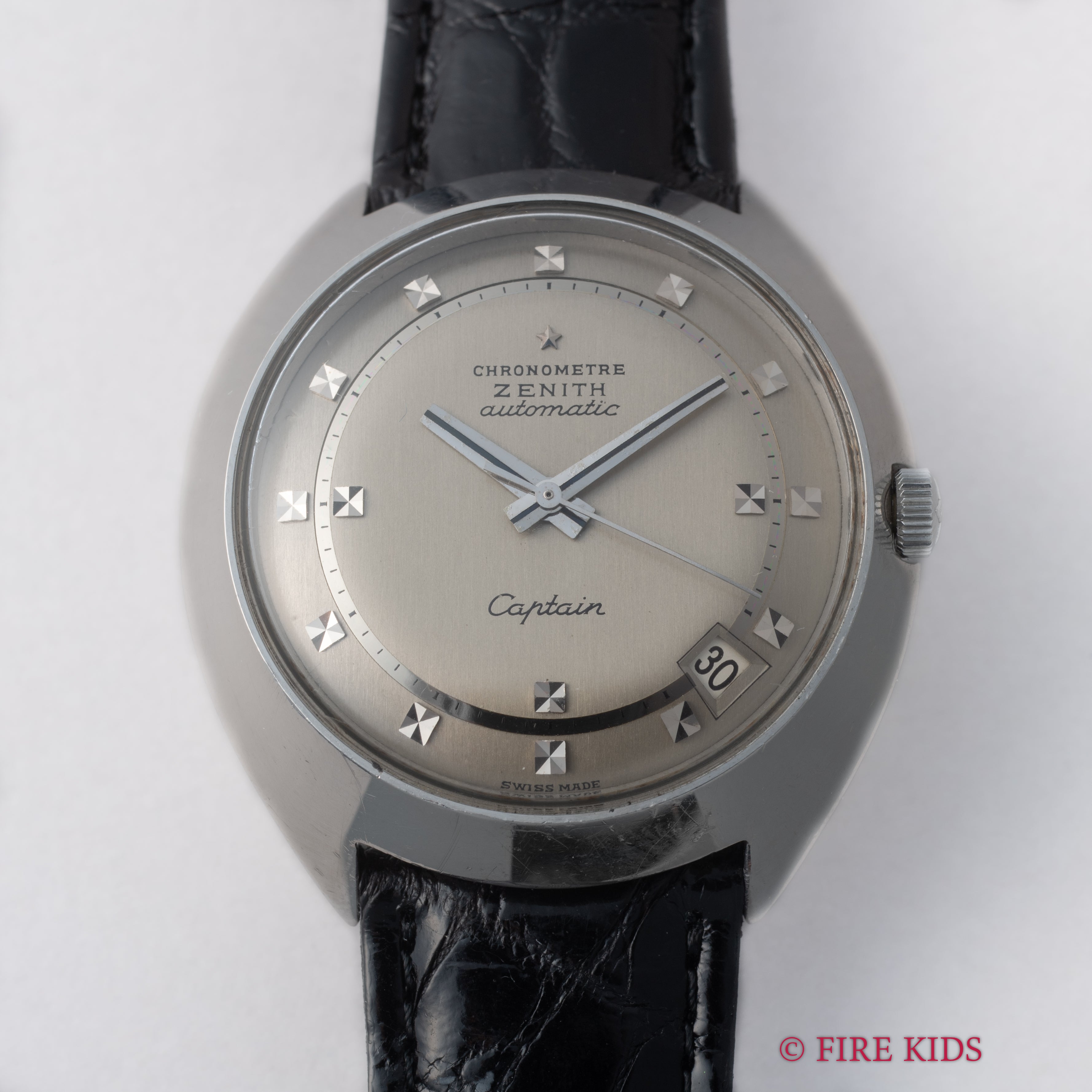 ゼニス キャプテンクロノメーター タートル 1960年代後半製 自動巻 Cal.2542PC