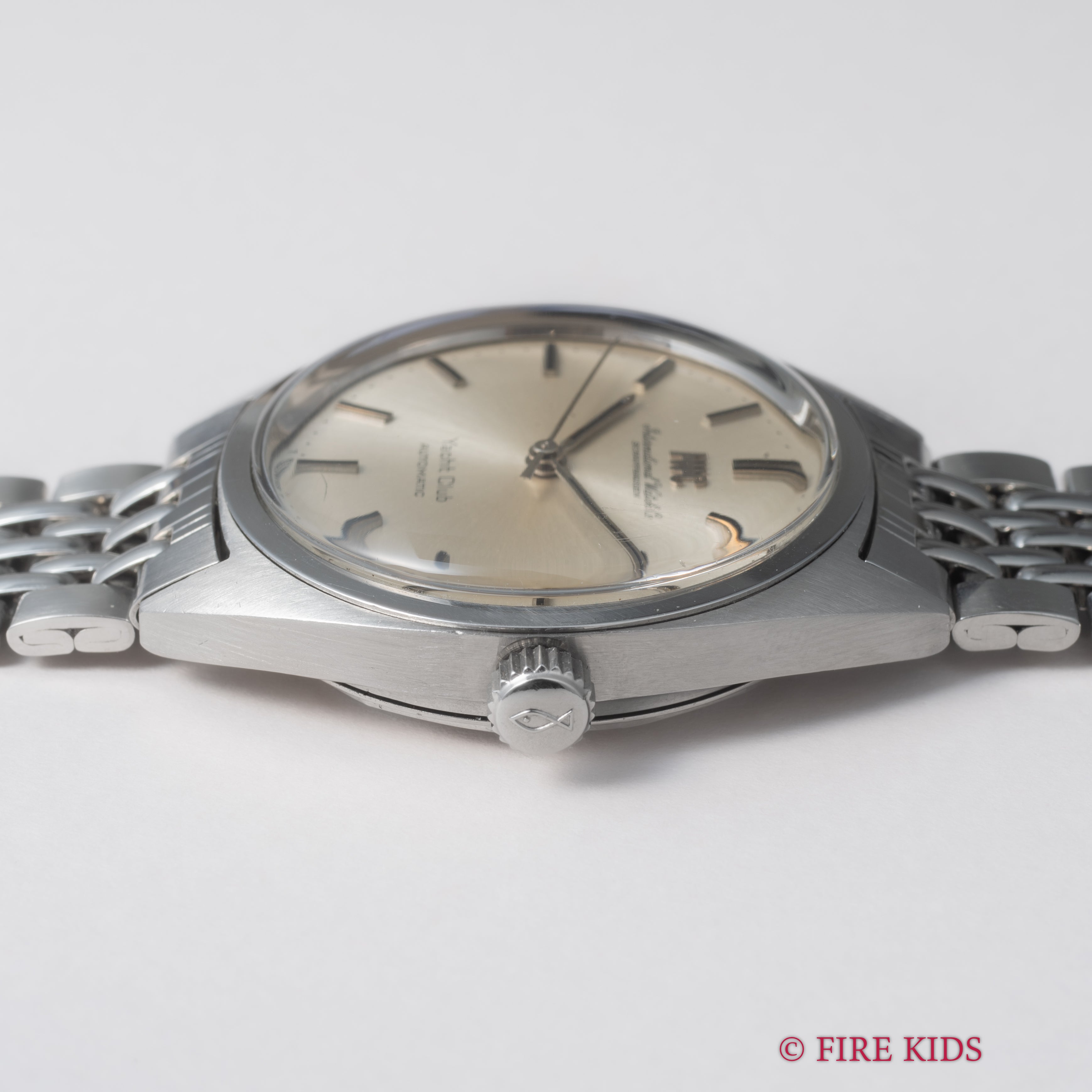 IWC ヨットクラブ 1969年製 ペラトン式自動巻Cal.854 ノンデイト 純正ゲイフレアーブレス