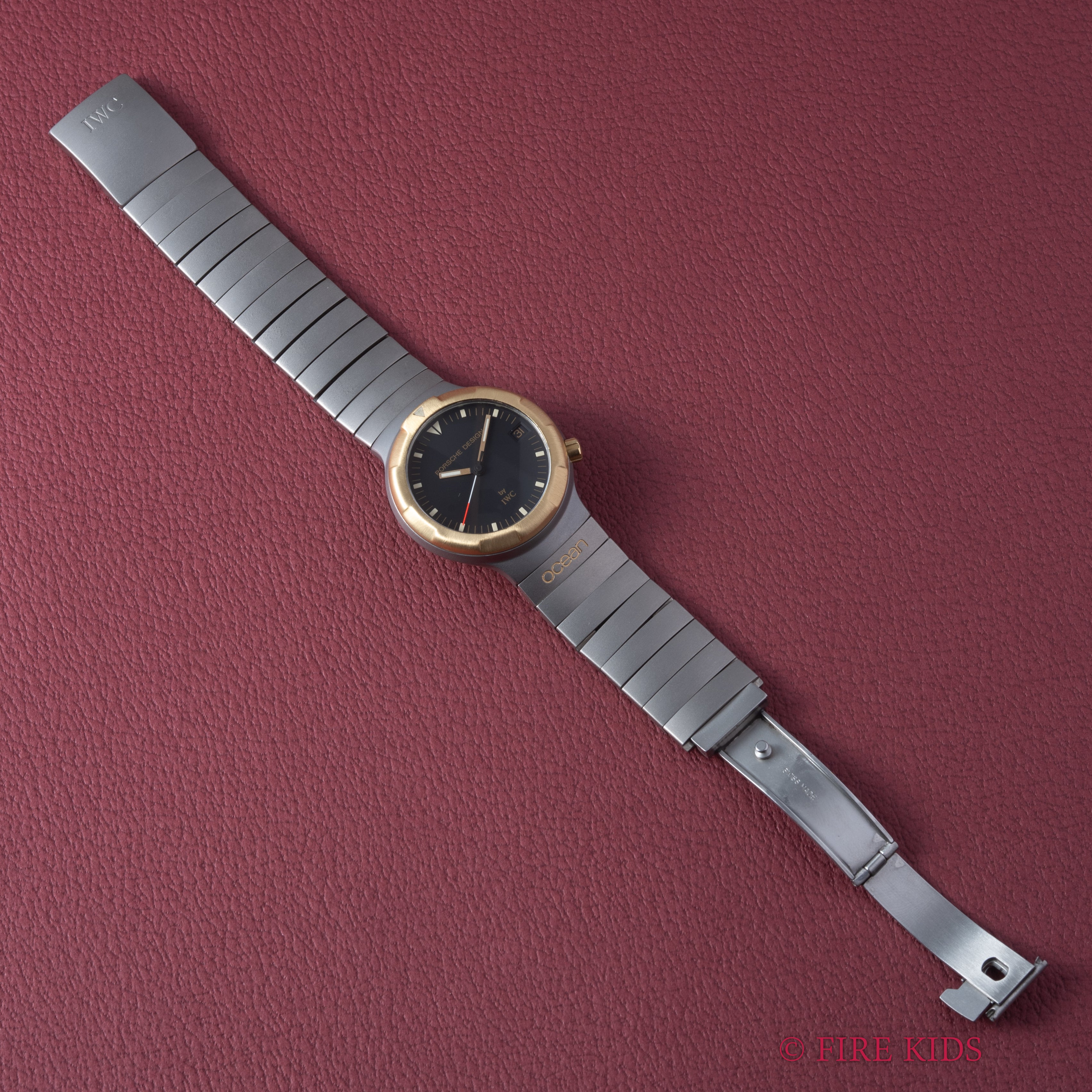 ポルシェデザイン by IWC オーシャン500 コンビ 1987年製 チタンケース 自動巻