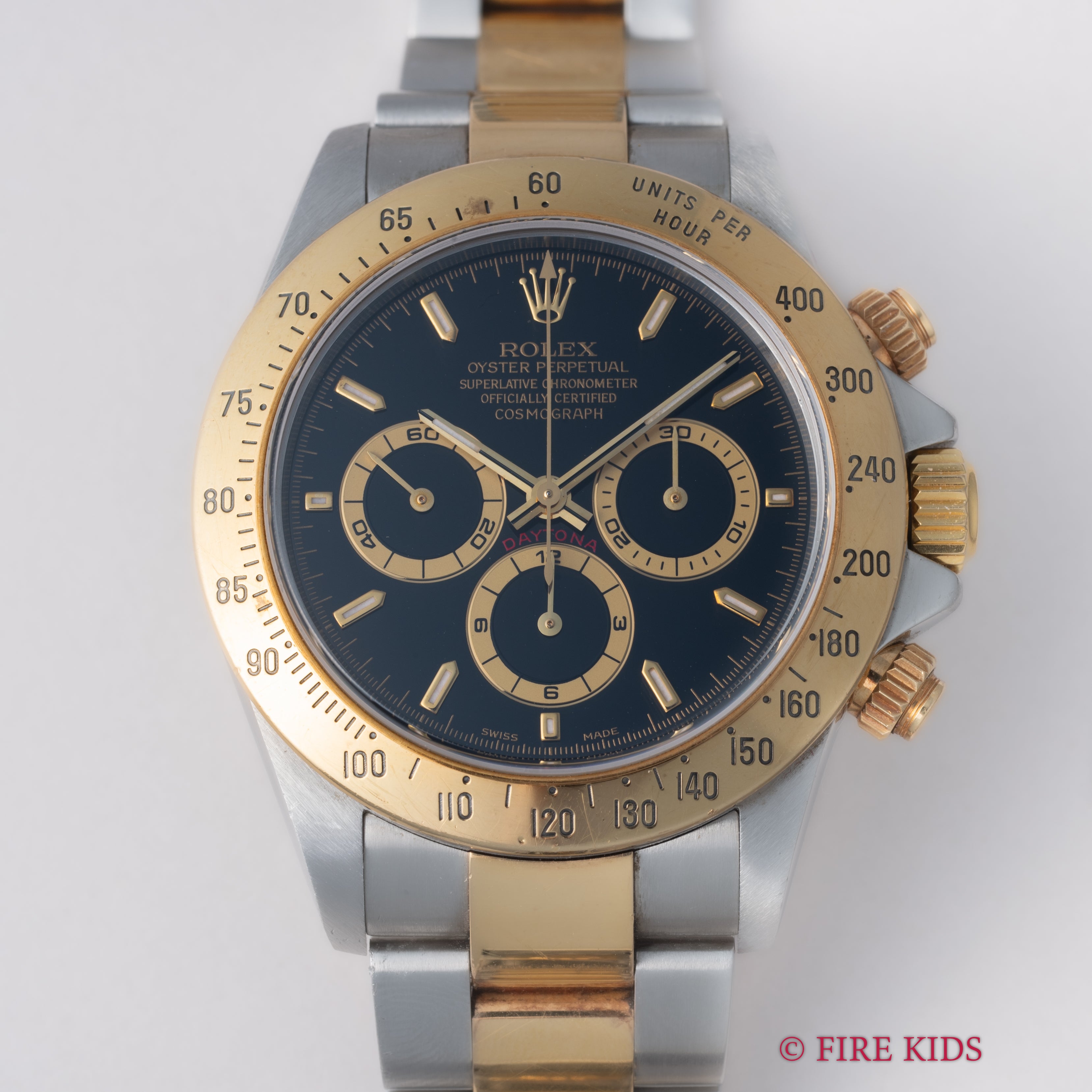 ロレックス デイトナ 1999年製 Ref.16523 エルプリメロ Cal.4030 A番ギャランティ付