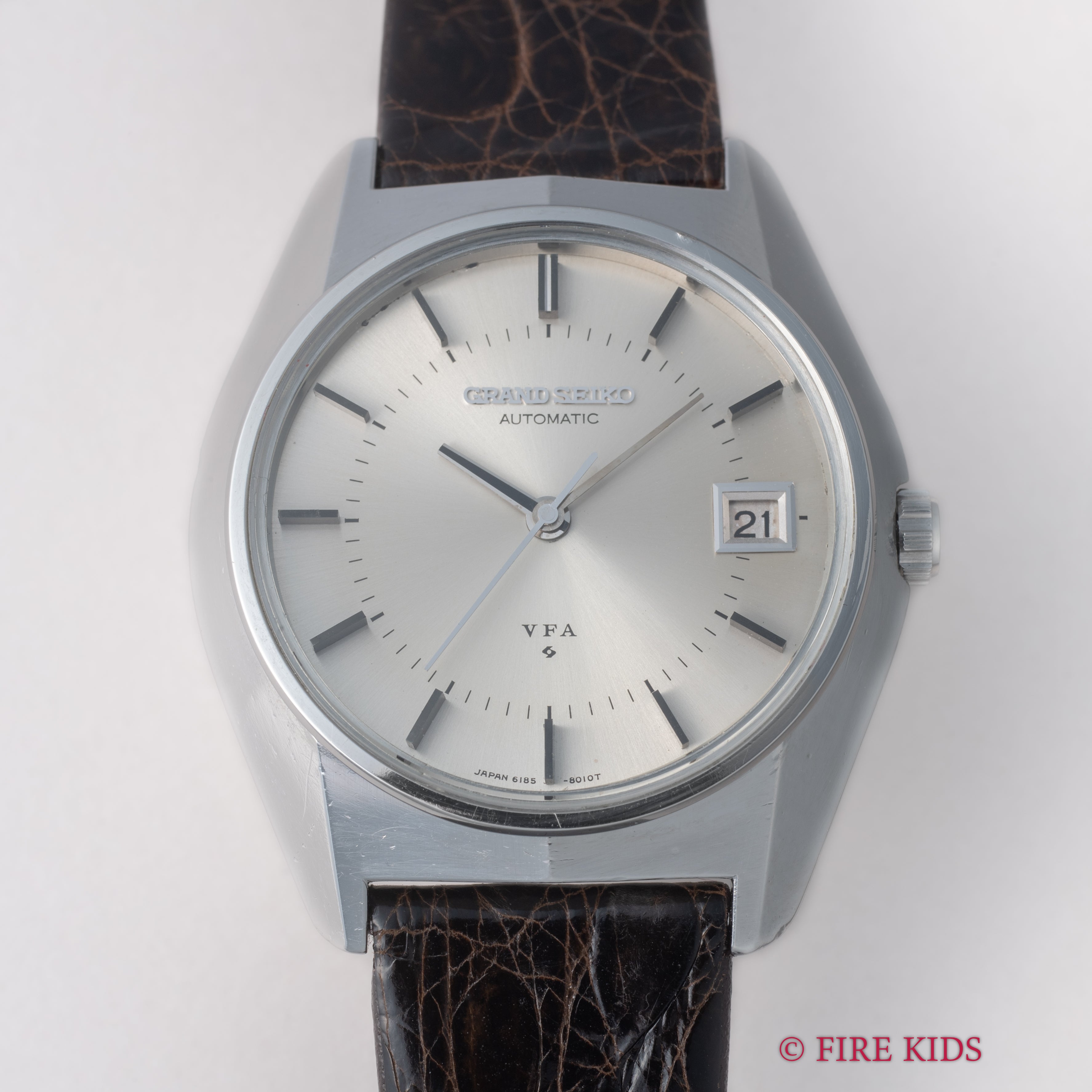 グランドセイコー V.F.A 1970年製/昭和45年製 Ref.6185-8020 オリジナルシルバーダイヤル 61GS