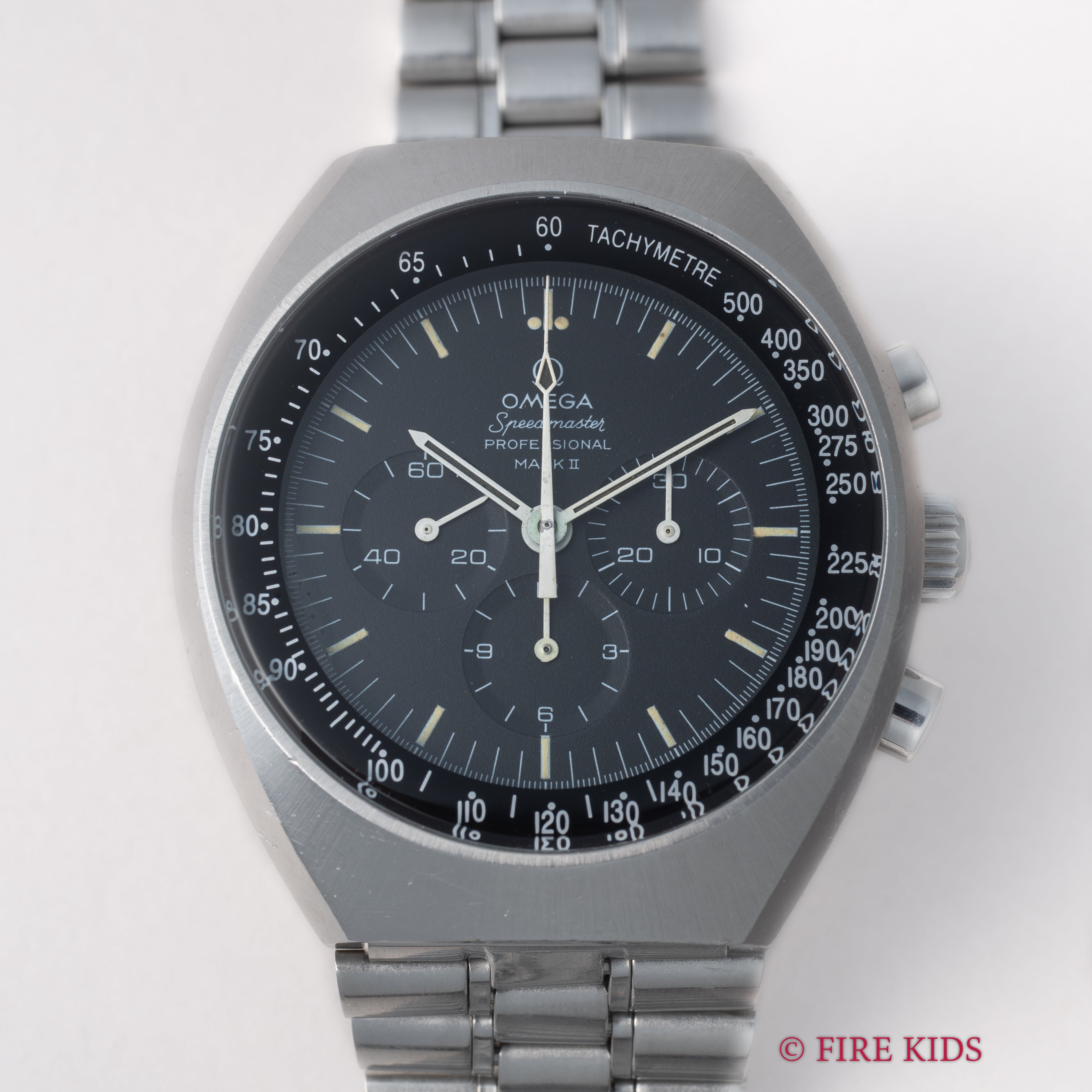 オメガ スピードマスター プロフェショナル マークⅡ 1971年製 手巻 Cal.861 純正ブレス付き