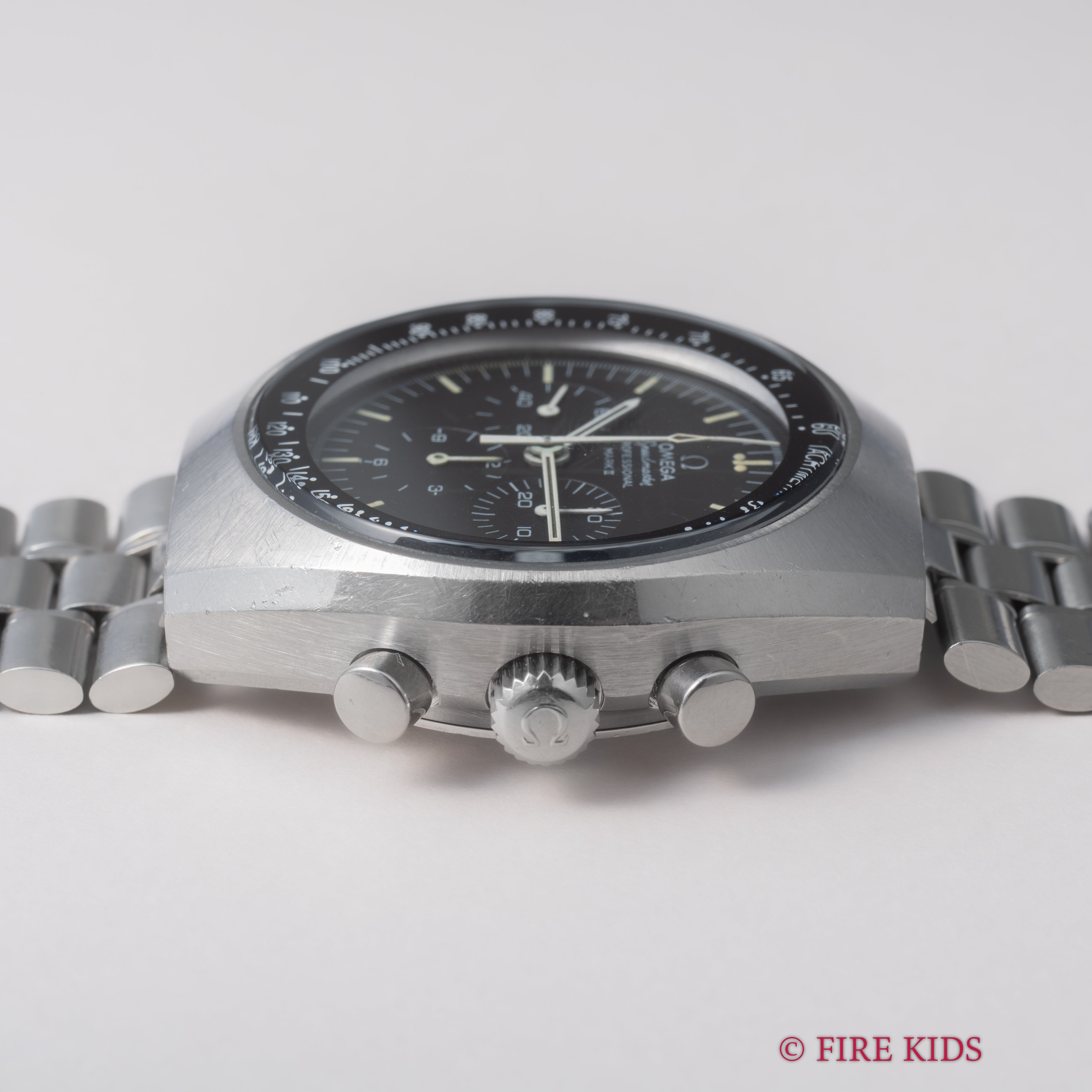 オメガ スピードマスター プロフェショナル マークⅡ 1971年製 手巻 Cal.861 純正ブレス付き