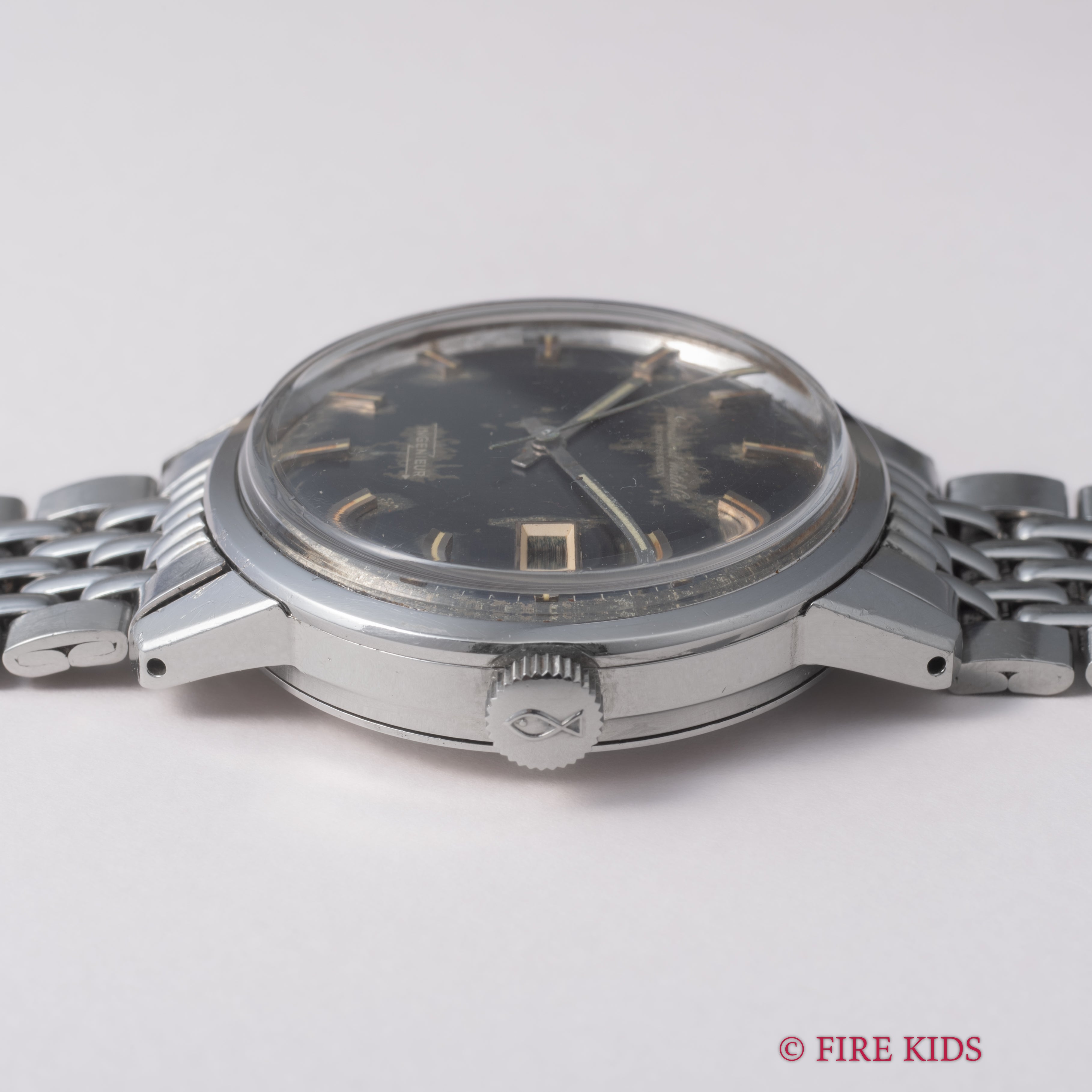 IWC インヂュニア ジャンボ Ref.866A パティーナダイヤル 1969年製 純正GFブレス