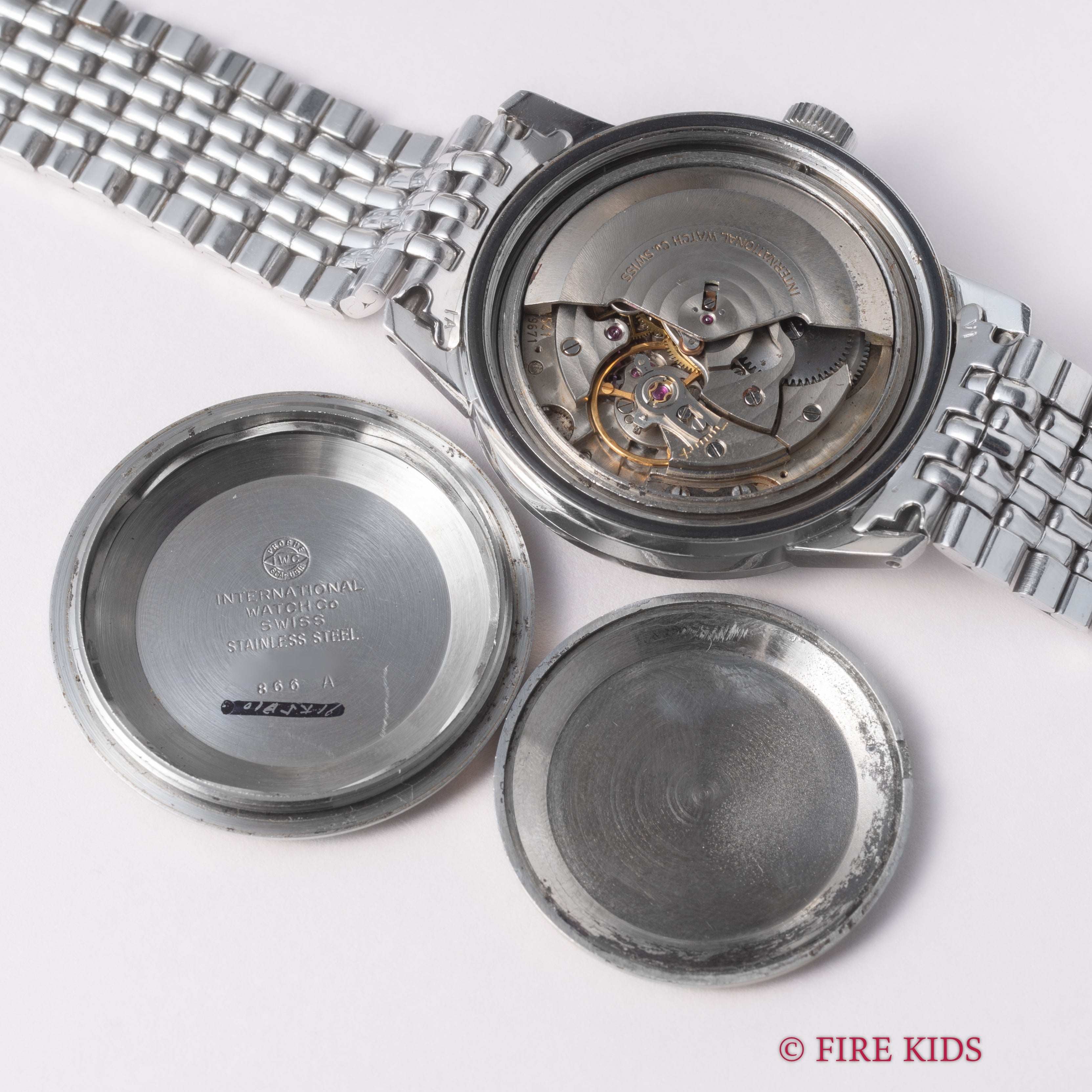 IWC インヂュニア ジャンボ Ref.866A パティーナダイヤル 1969年製 純正GFブレス