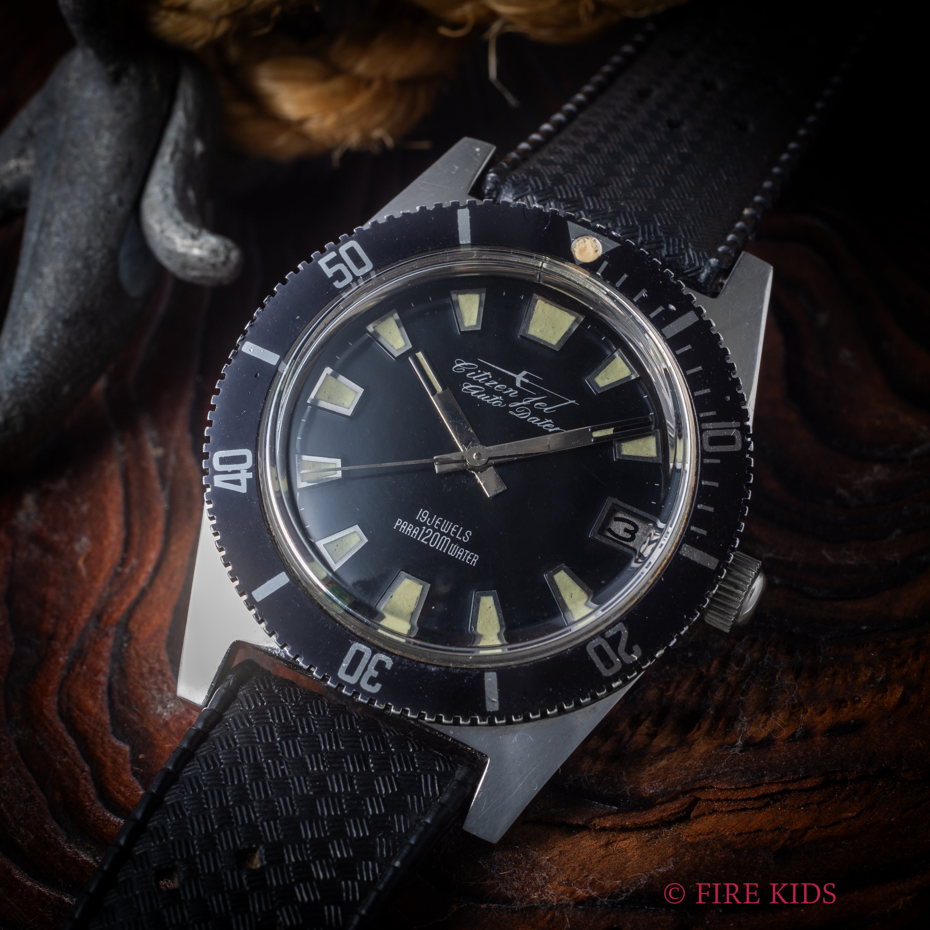 シチズン ジェット オートデーター ダイバー 1960年代製