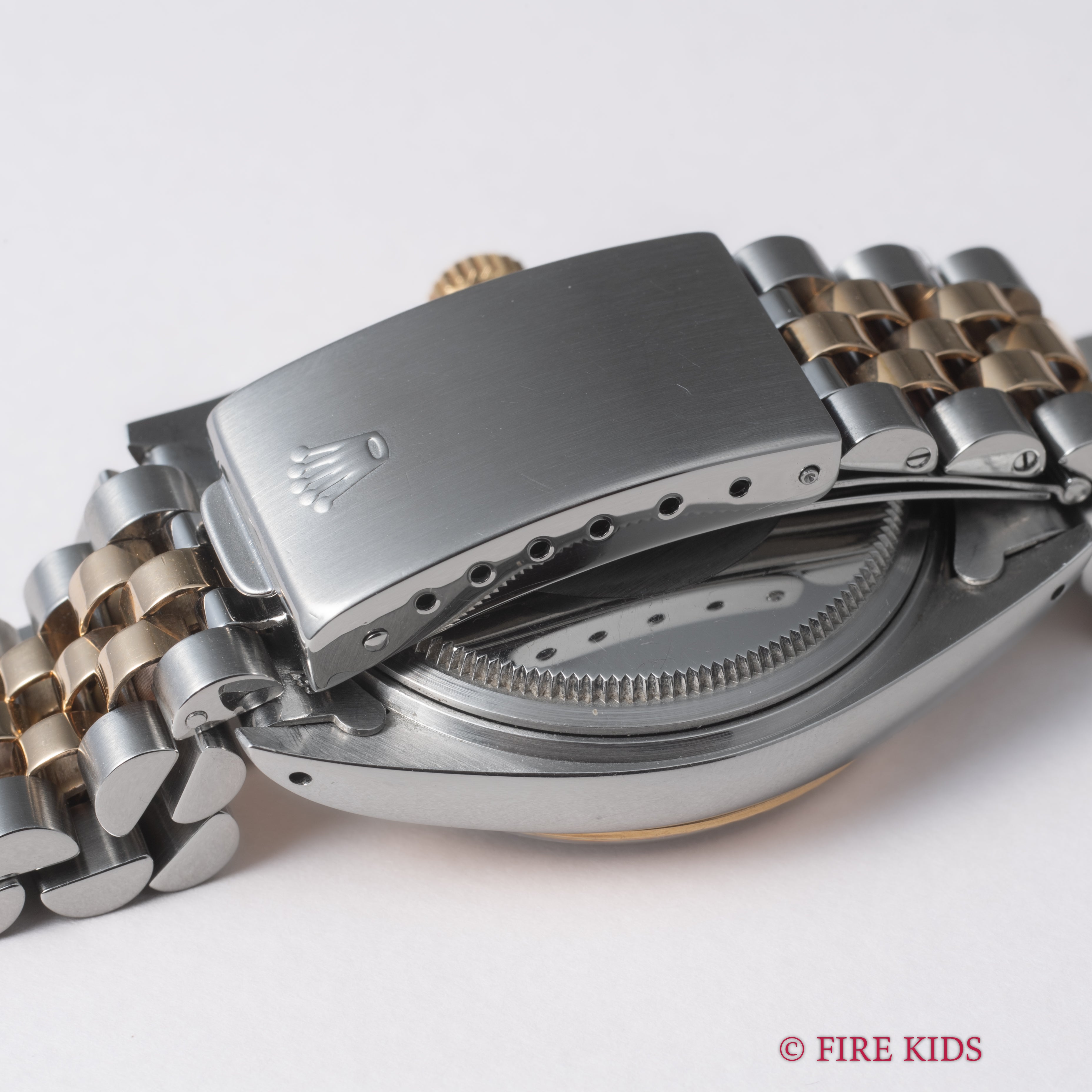 ロレックス 1985年製 デイトジャスト コンビ Ref.16013 自動巻 トリチウム夜光 ギャラ、クロノメーター証付き