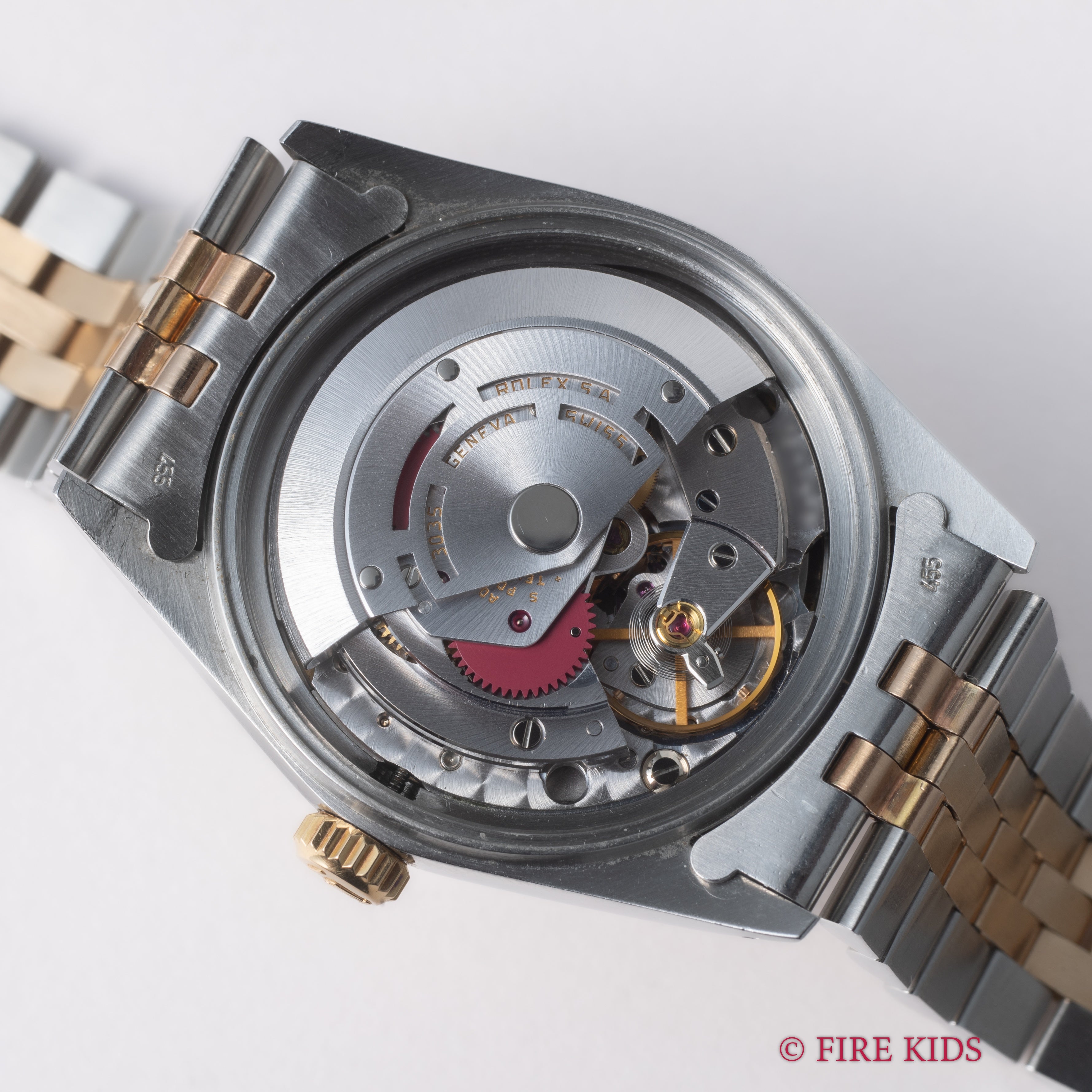 ロレックス 1985年製 デイトジャスト コンビ Ref.16013 自動巻 トリチウム夜光 ギャラ、クロノメーター証付き