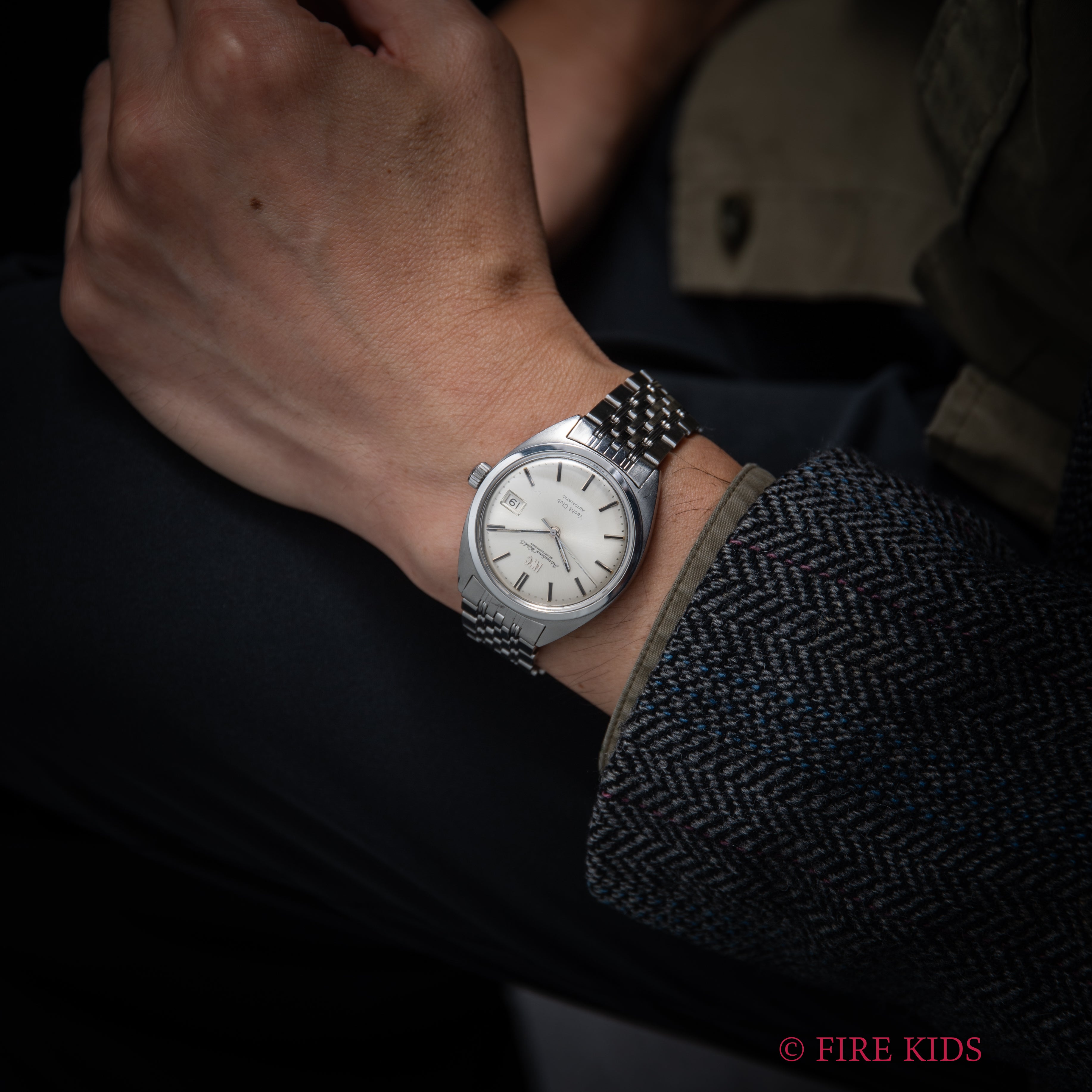 IWC ヨットクラブ 1969年製 Ref.R811AD Cal.8541 純正ゲイフレアーブレス付き