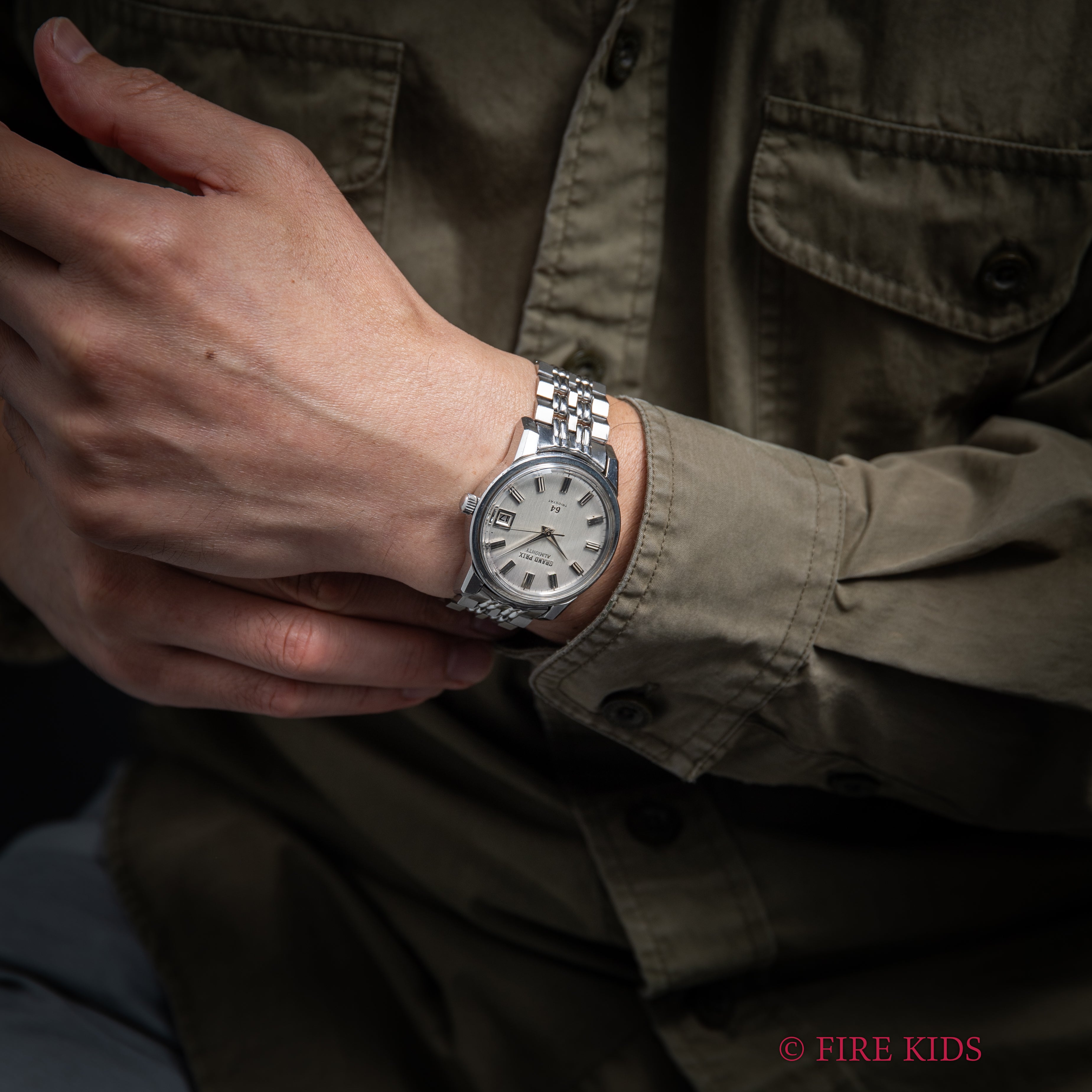 オリエント グランプリ64 オールマイティー 1964年発売 Ref.T19760 自動巻 純正ブレス付