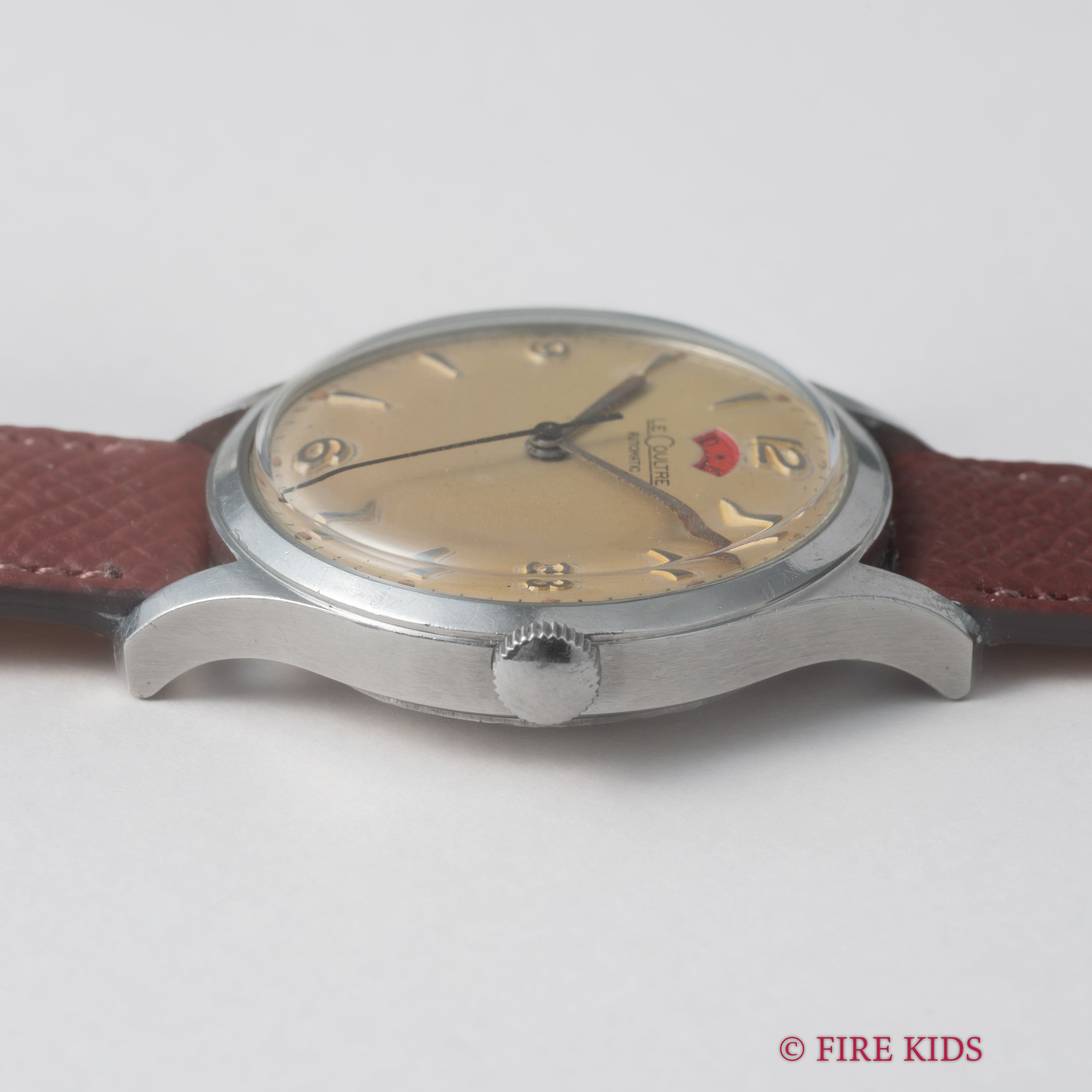 ルクルト 1950年代製 インジケーター バンパーオートマチック Cal.481 ステンレス