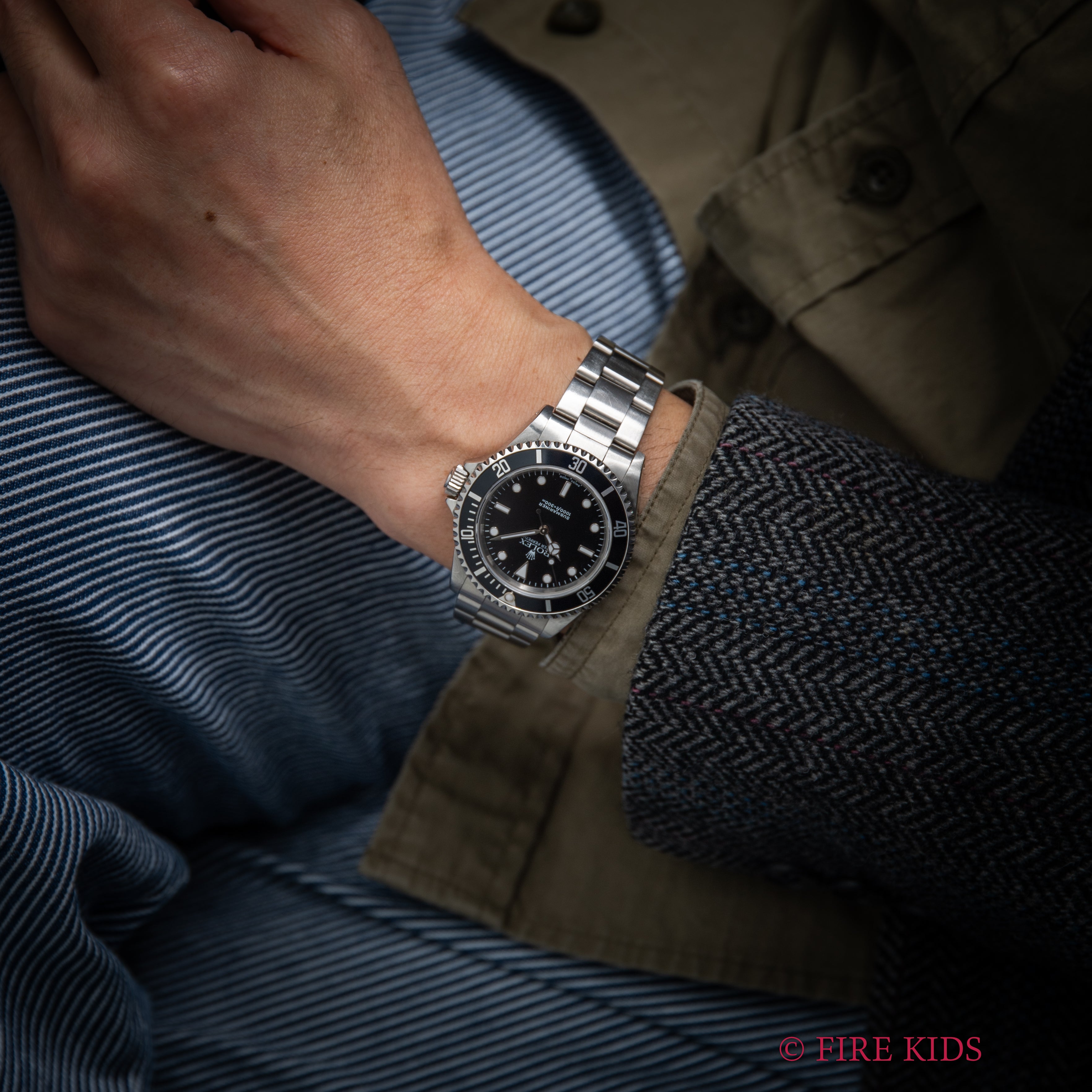 ロレックス サブマリーナー Ref.14060M 2002年製 ノンデイト 箱 国際サービス保証書付き