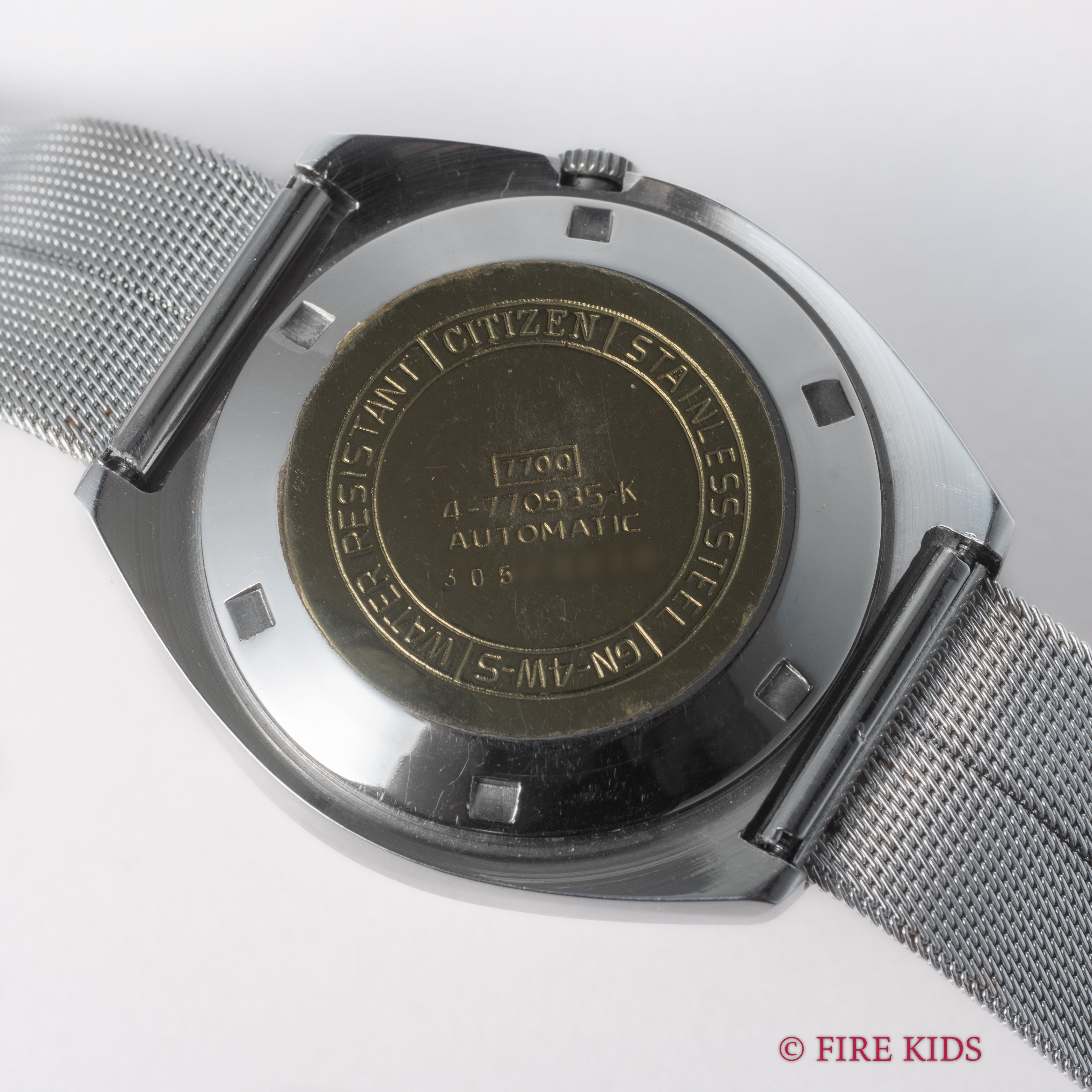 シチズン レオパール28800 スノーホワイトダイヤル 1973年製 Ref.4-77093-K ハイビート自動巻