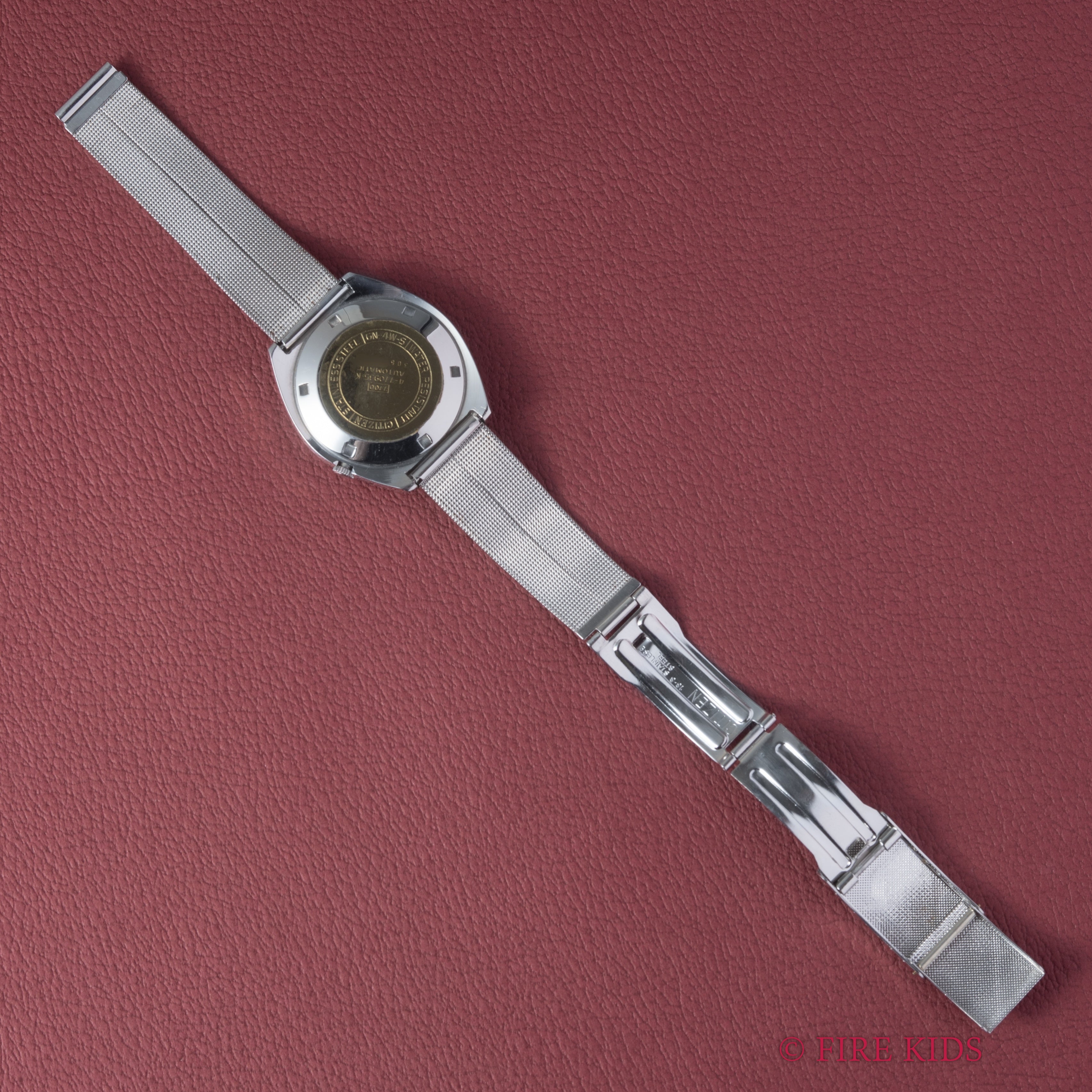 シチズン レオパール28800 スノーホワイトダイヤル 1973年製 Ref.4-77093-K ハイビート自動巻