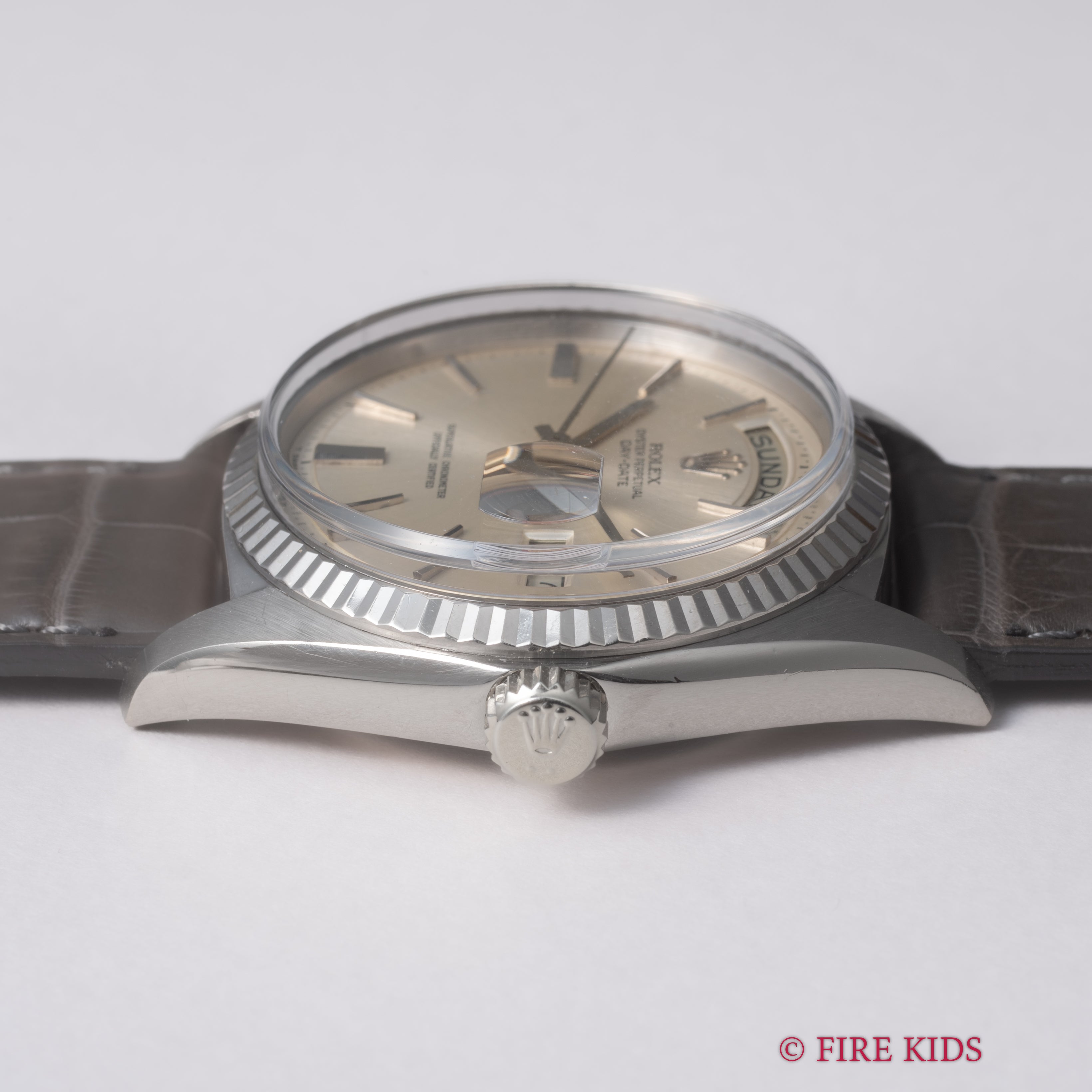 ロレックス 18金無垢ホワイトゴールドデイデイト 1966年製 Ref.1803 ドアストッパー