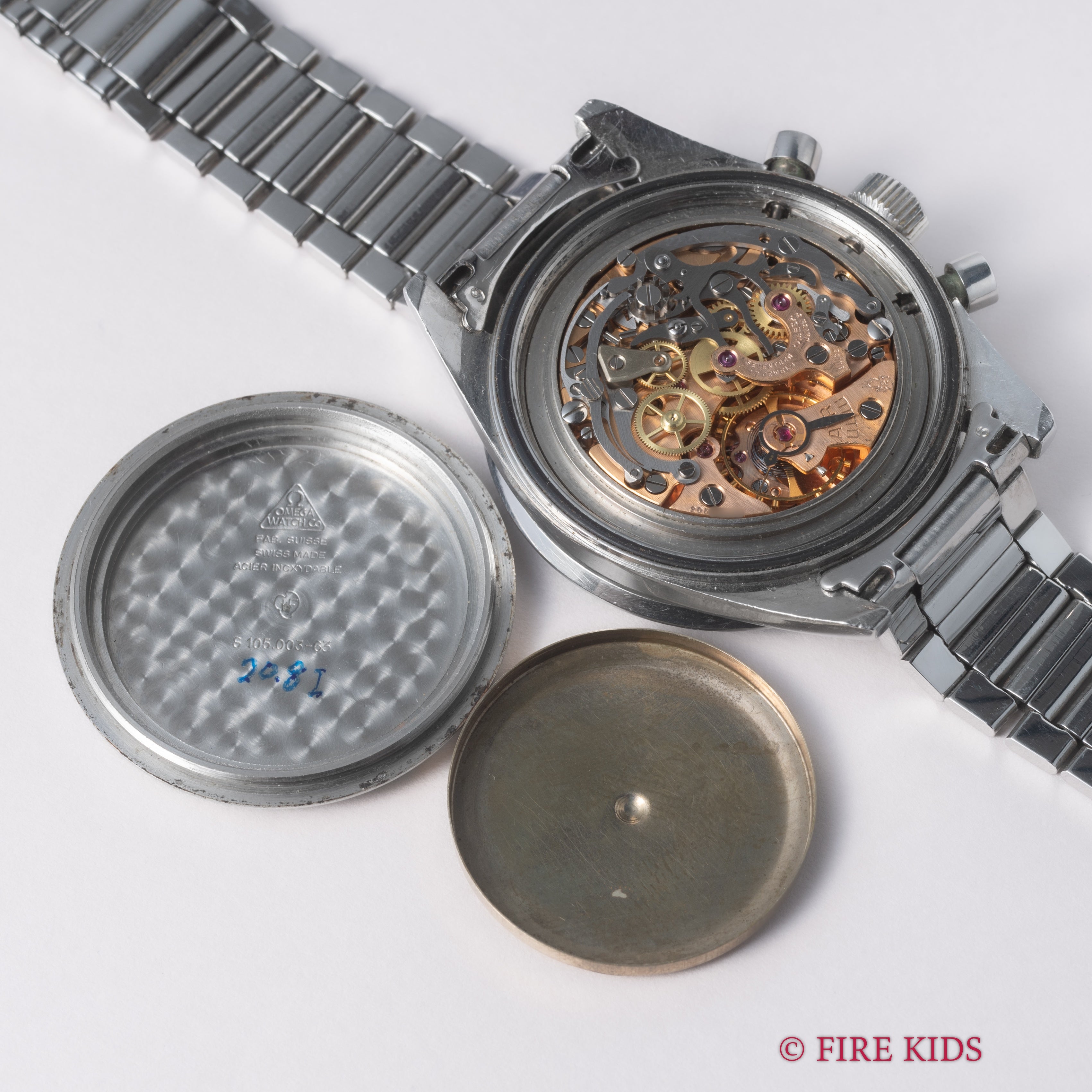 オメガ スピードマスター3rdモデル 1963年製 Ref.105.003 Cal.321 キャタピラブレス