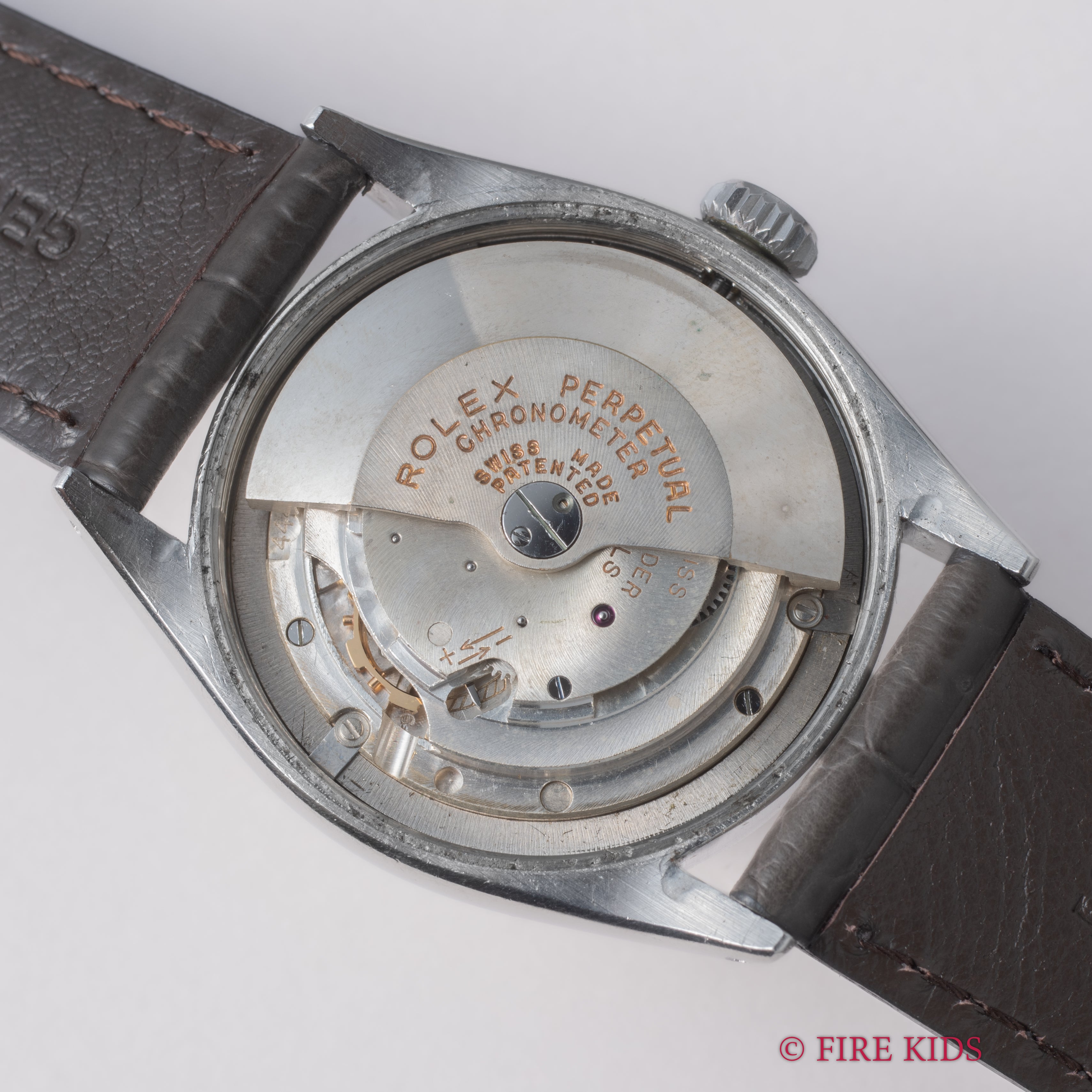 ロレックス セミバブルバック Ref.6084 1953年製 オイスターパーペチュアル 自動巻きスーパーオイスターリューズ