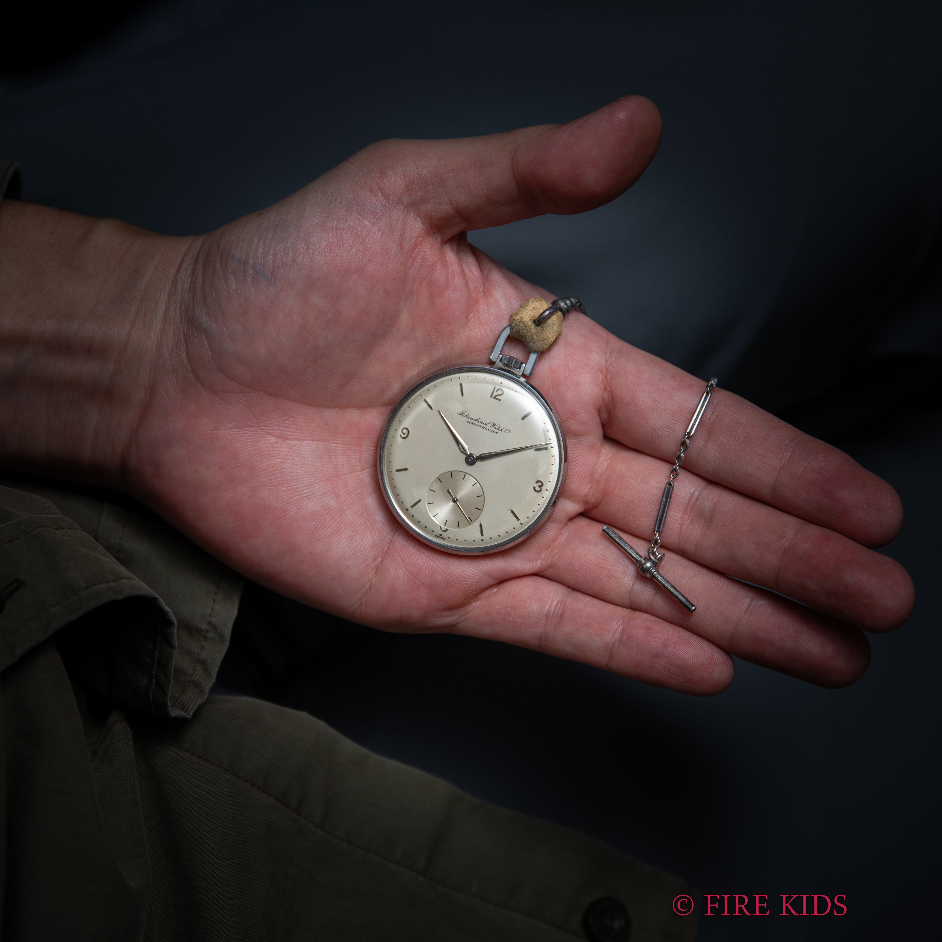 IWC 懐中時計 Cal.97 スモールセコンド 1951年製 箱付き