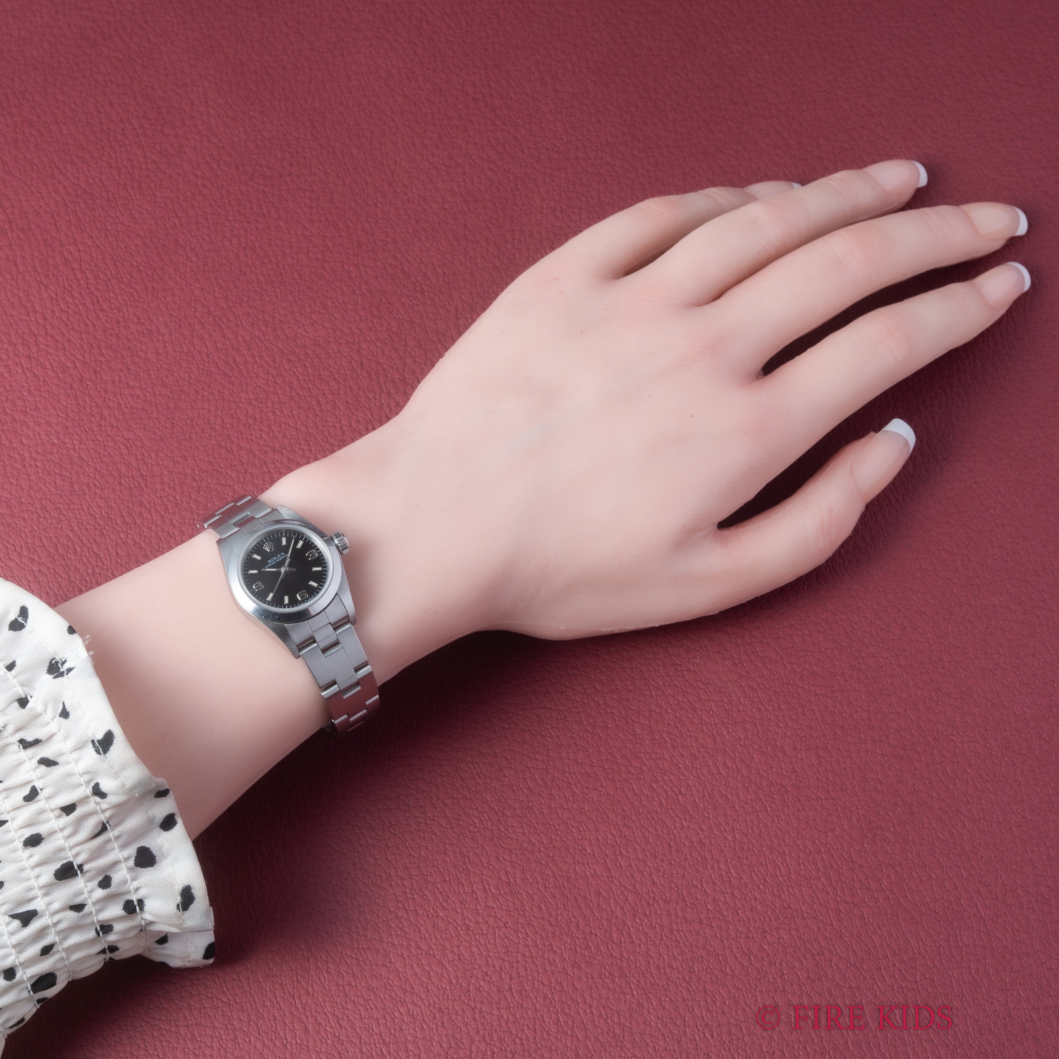 ロレックス レディース オイスターパーペチュアル 1997年製 Ref.67180 エクスプローラーダイヤル