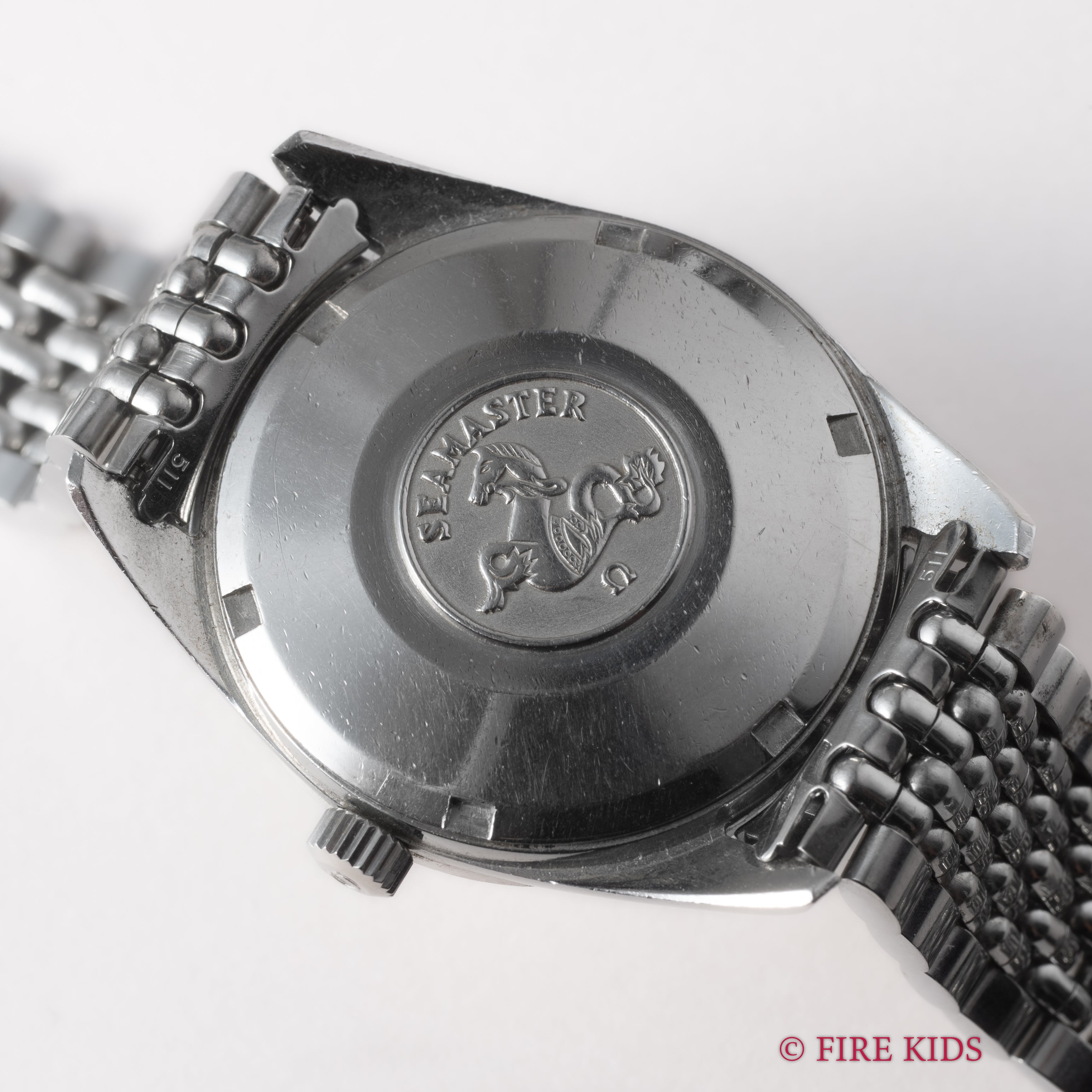 オメガ シーマスター 1964年製 Ref.166.010 自動巻 Cal.562 シルバーダイヤル 純正ライスブレス