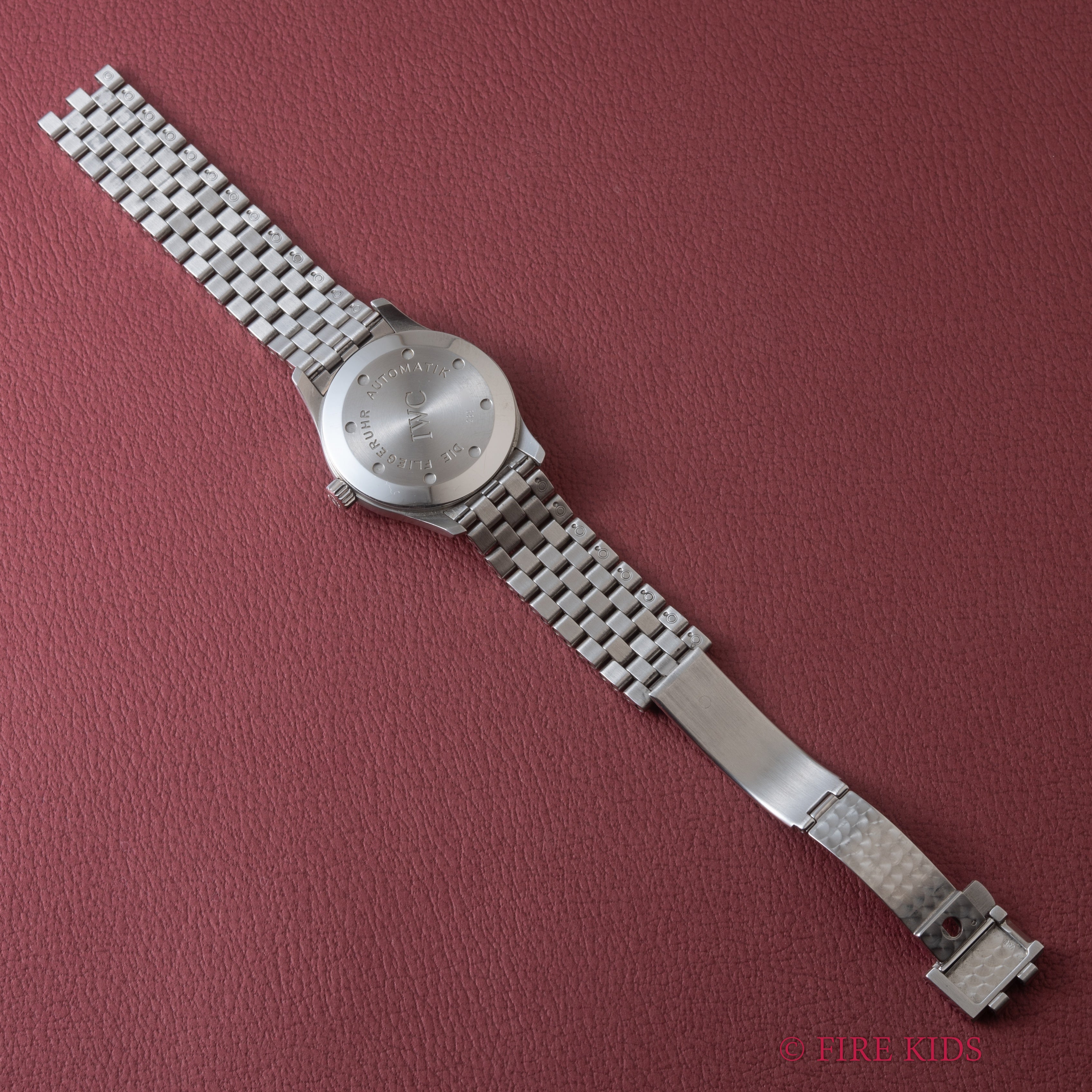 IWC マーク15 2002年製 パイロットウオッチ 自動巻 純正ブレス Ref.IW325301 箱 メーカー修理明細付