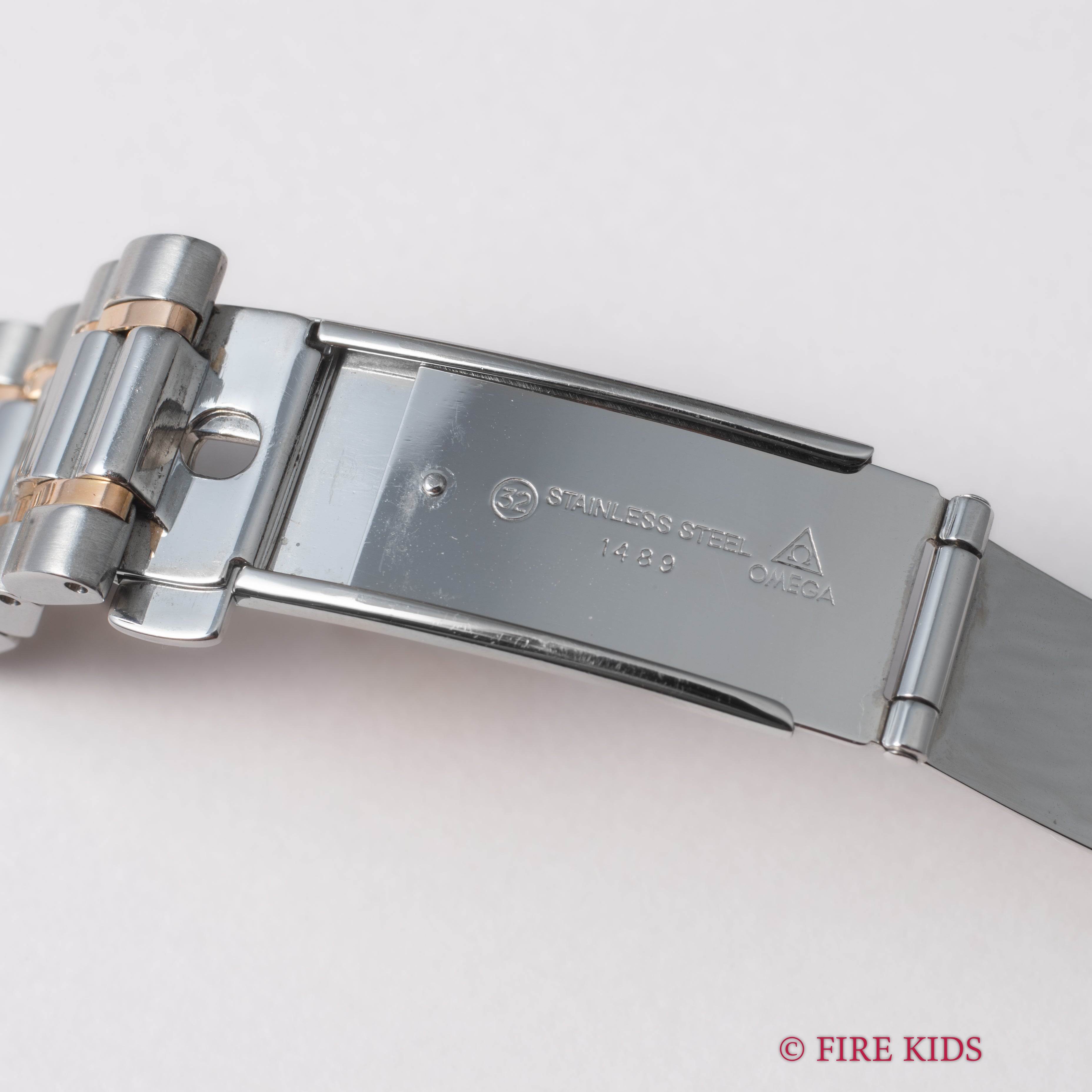 オメガ クラシック PGコンビ 1991年製 ツートーンローマンダイヤル 自動巻 Ref.166 0295 Cal.1110 純正コンビブレス