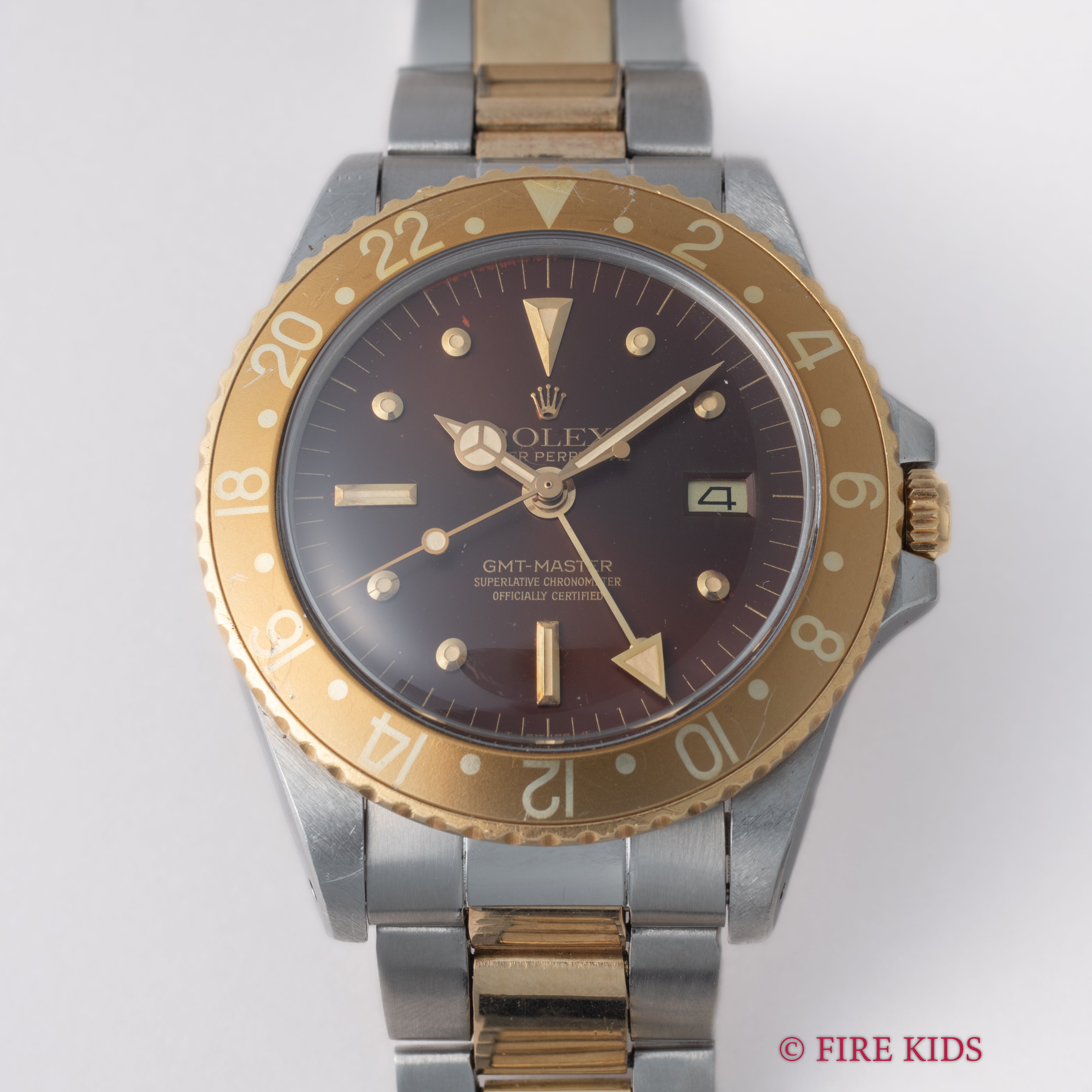 ロレックス GMTマスター 1978年製 茶ツボ Ref.1675 ニップルダイヤル