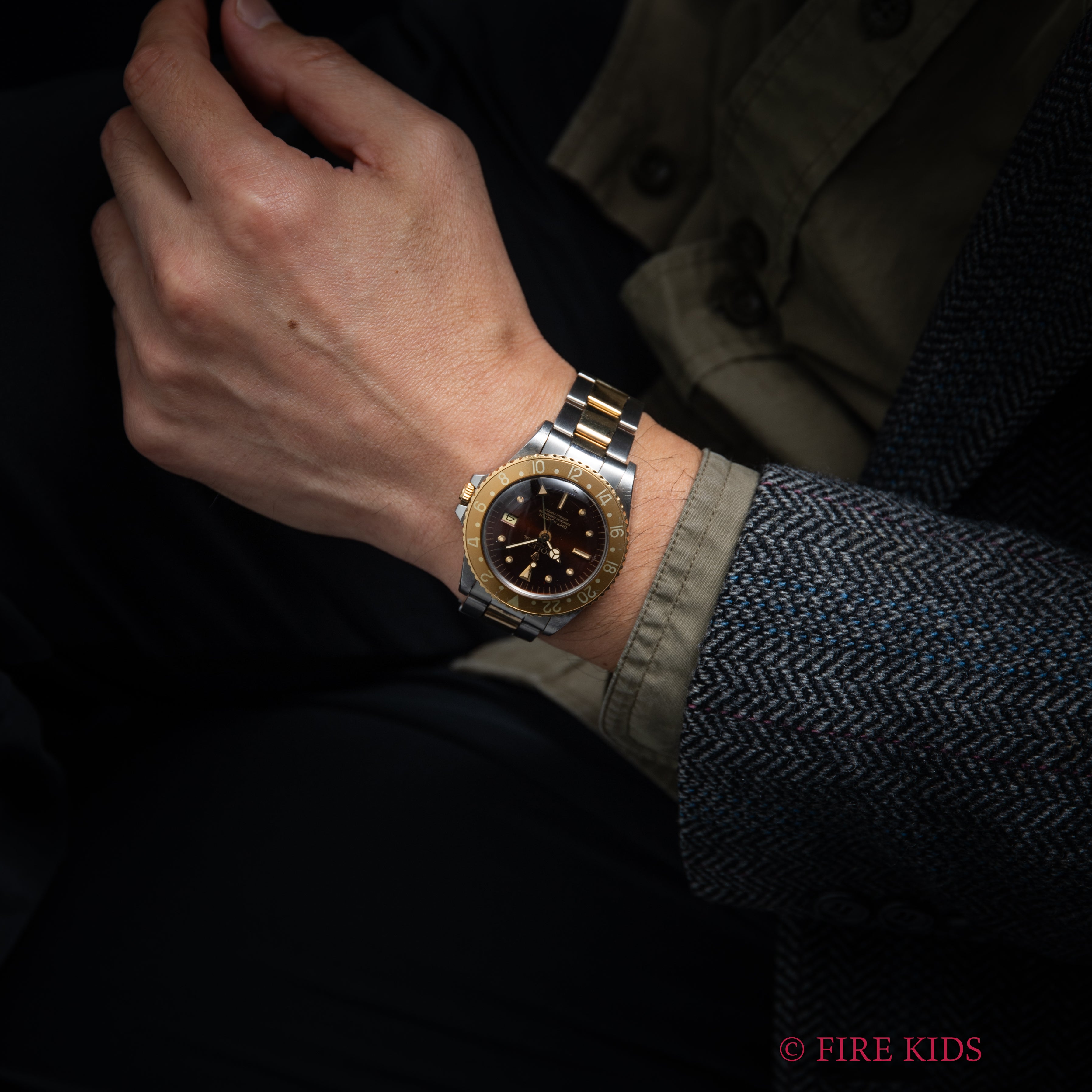 ロレックス GMTマスター 1978年製 茶ツボ Ref.1675 ニップルダイヤル