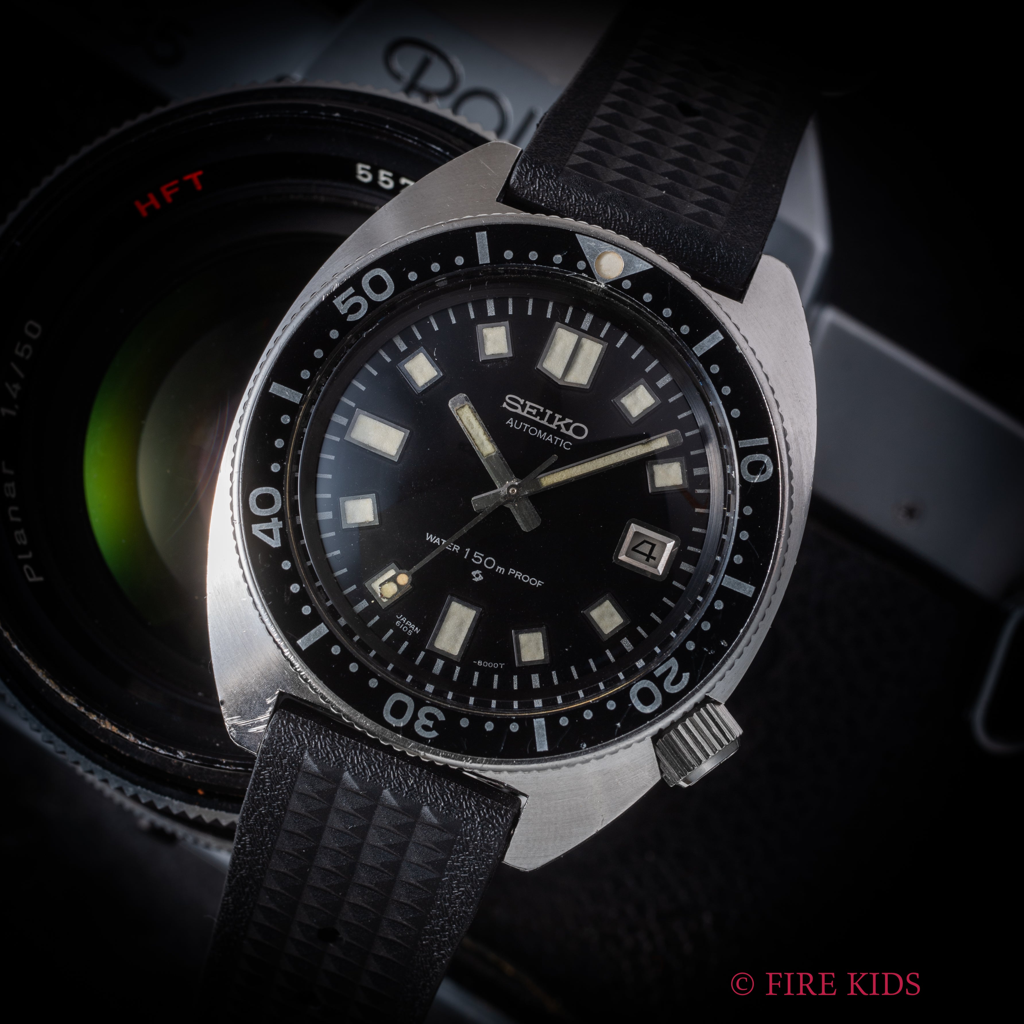 セイコー 150mダイバーセカンドモデル前期型 1969年製 Ref.6105-8000 自動巻