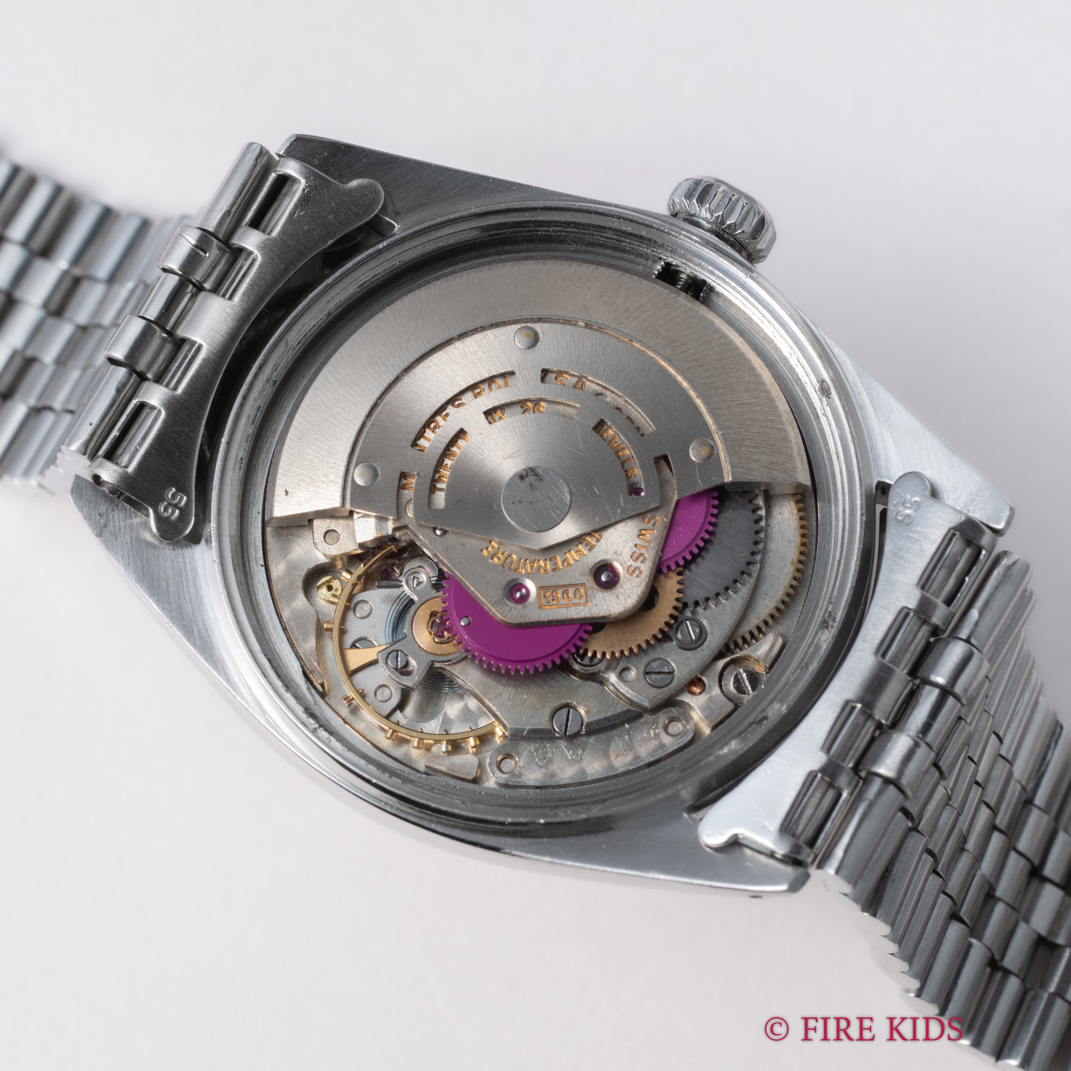 ロレックス デイトジャスト 1964年製 Ref.1603 シルバーダイヤル エングレーブドベゼル