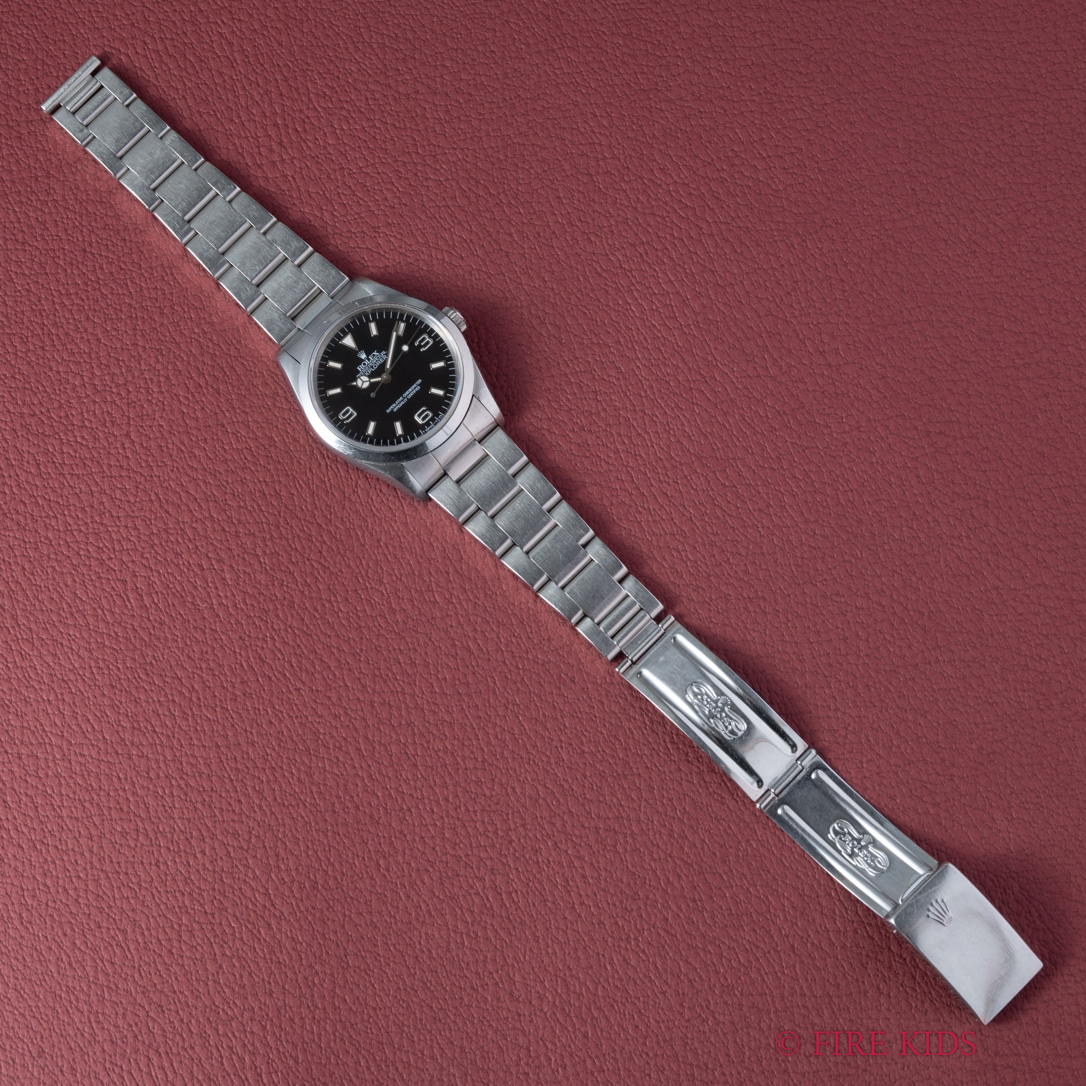 ロレックス エクスプローラー 1996年製 Ref.14270 トリチウム夜光 純正シングルロックブレス