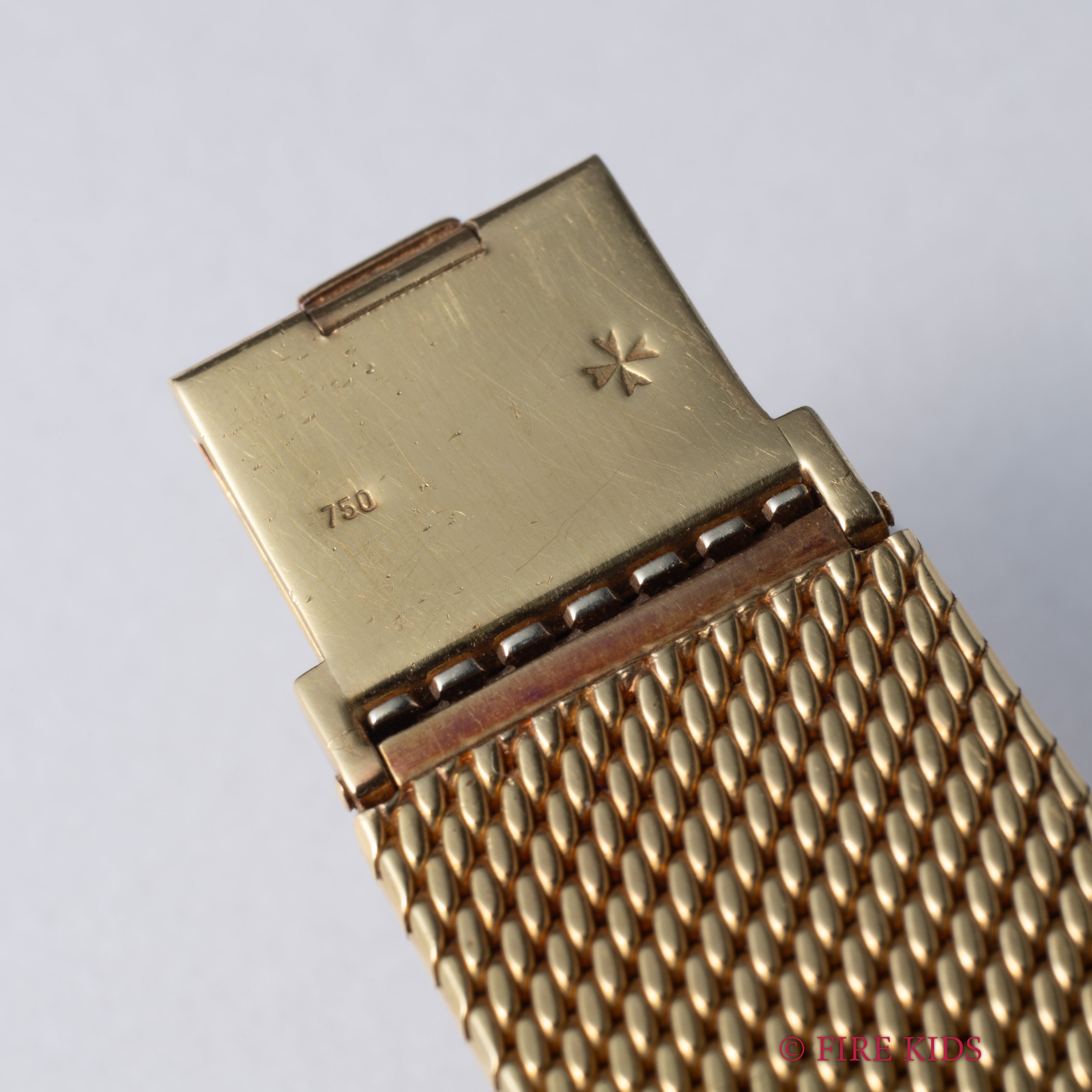 ヴァシュロン・コンスタンタン 18金無垢ブレス一体型エクストラフラット 1970年代製 自動巻 Cal.K1121